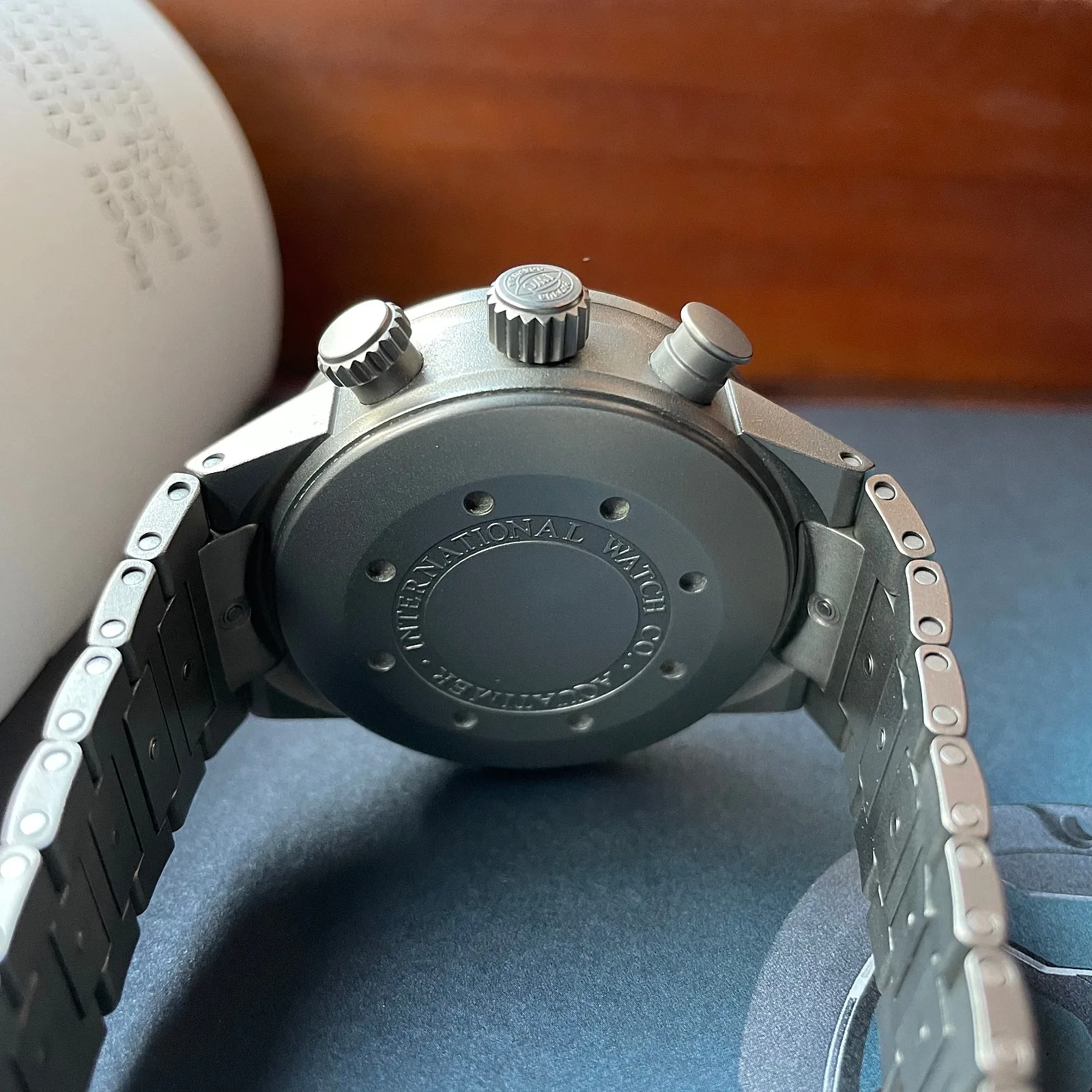 IWC 아쿠아타이머 크로노그래프 티타늄 44mm 2005 사진 8