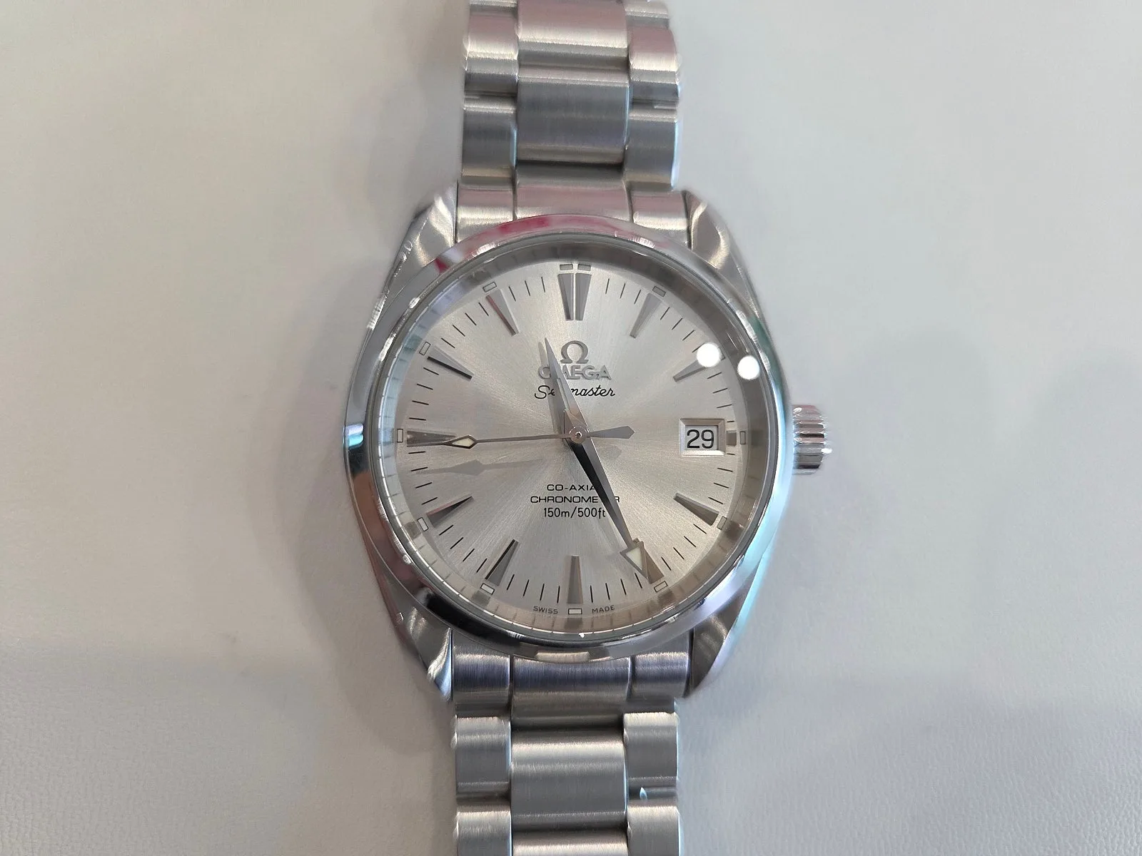 오메가 씨마스터 아쿠아테라 150M 36.2mm 2010 사진 7