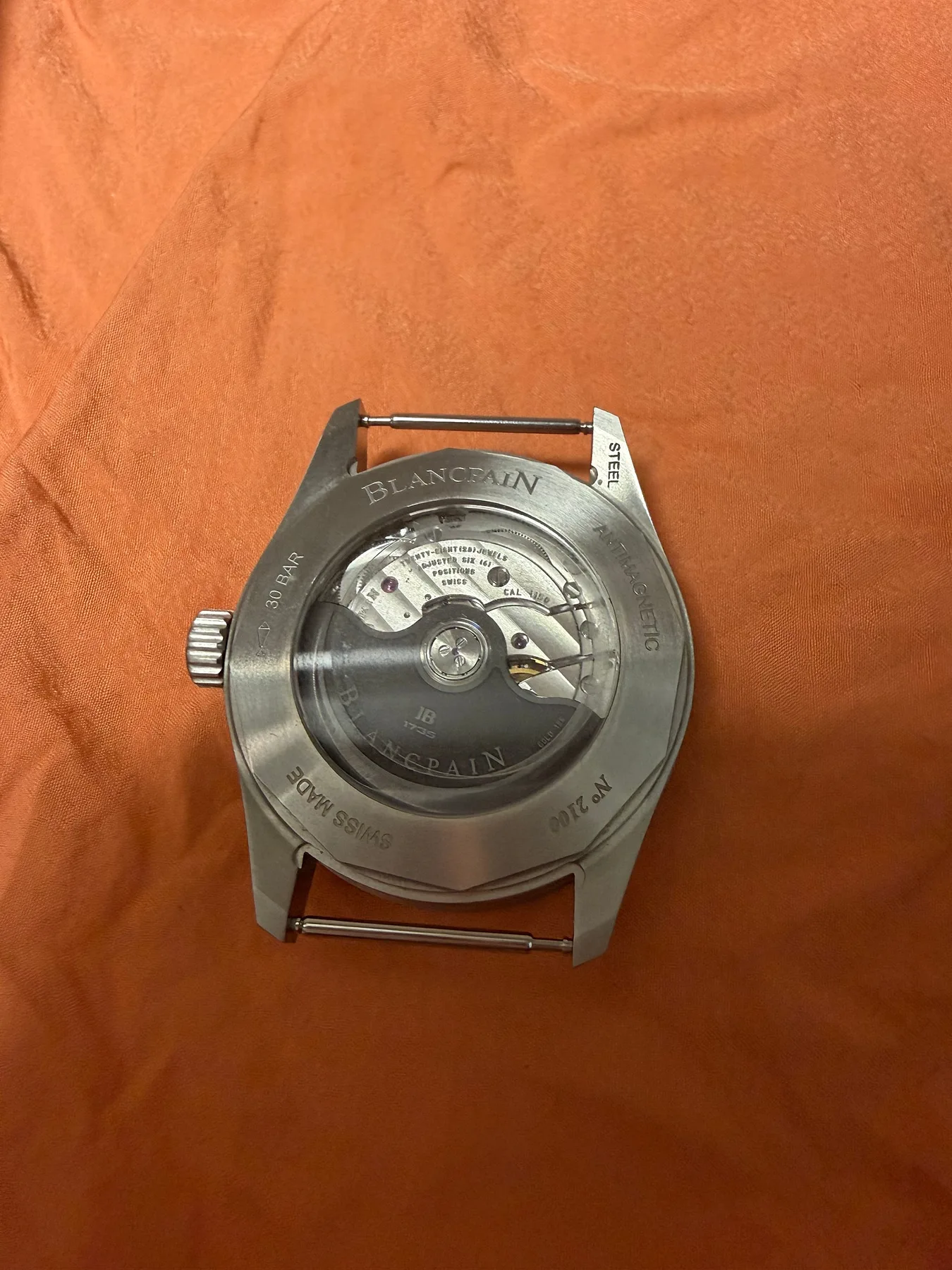 블랑팡 바티스카프 38mm 청판 2025 사진 3