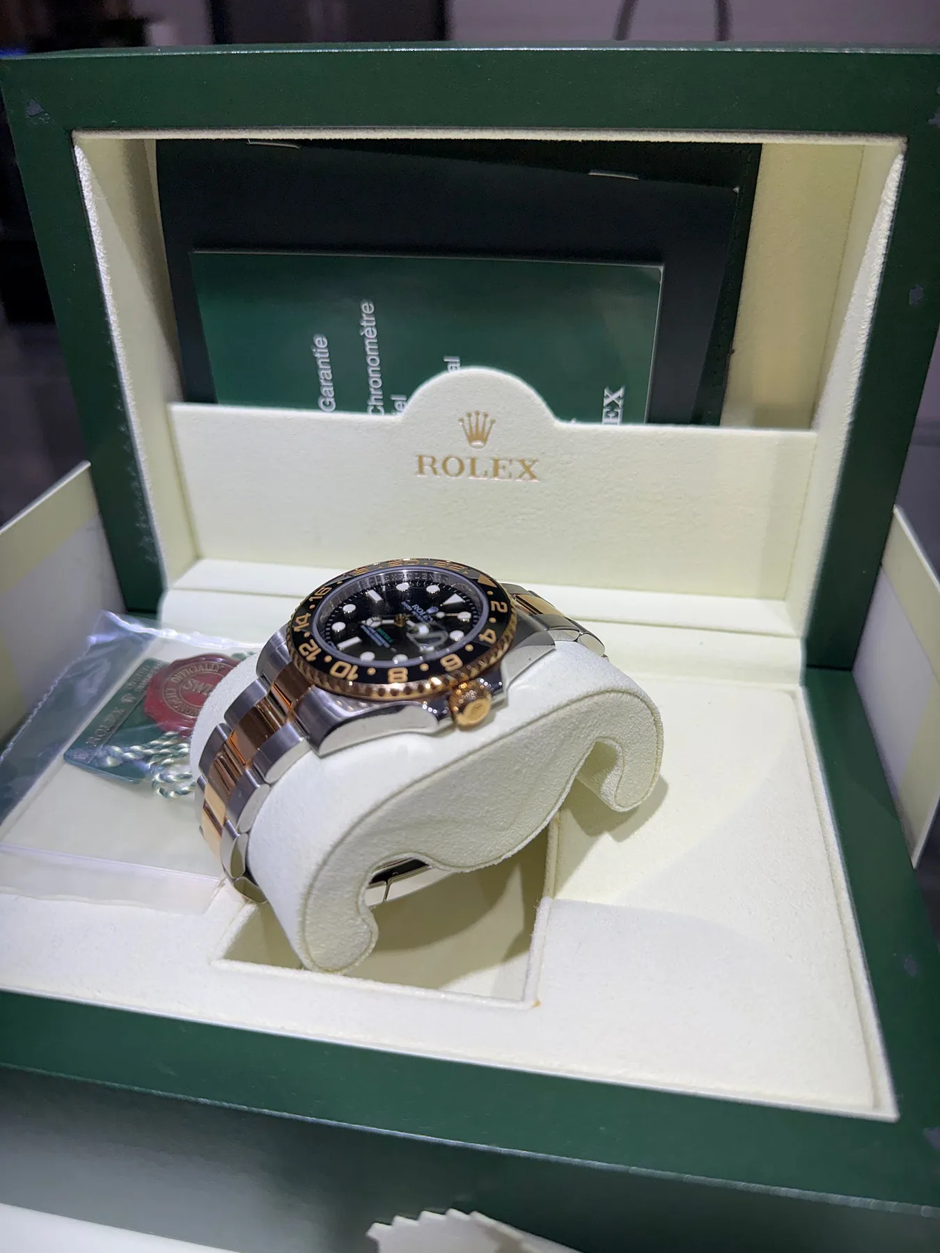 롤렉스 GMT 마스터 2 검판 콤비 2009 사진 2