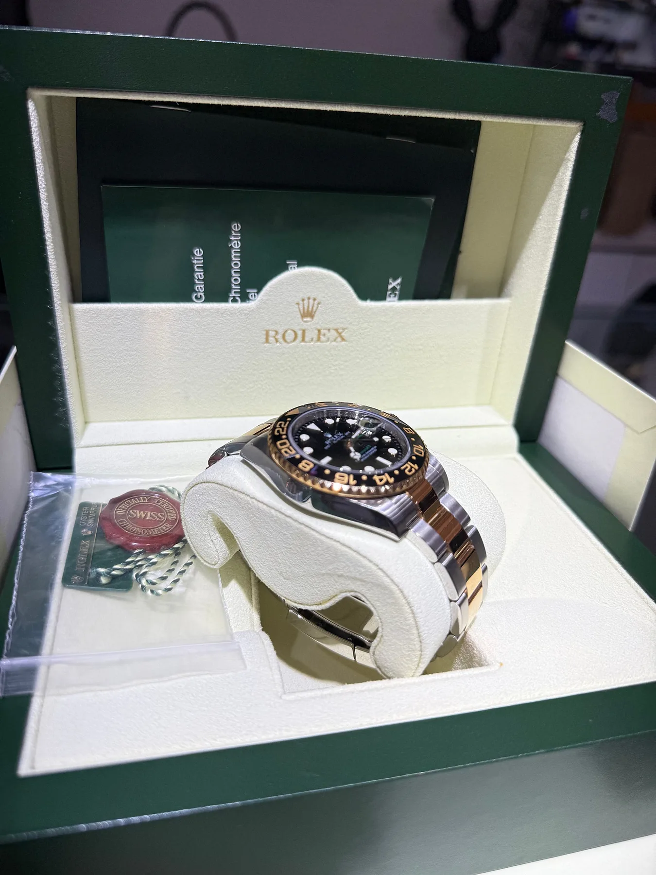 롤렉스 GMT 마스터 2 검판 콤비 2009 사진 3