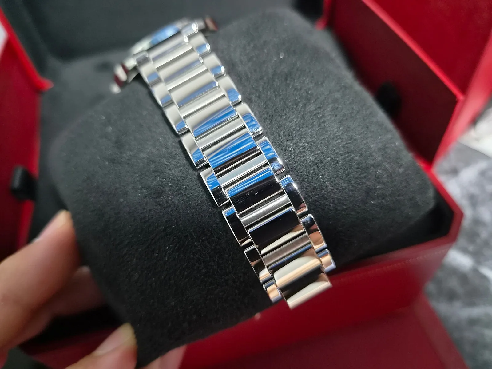 까르띠에 롱드 머스트 36mm 브레이슬릿 쿼츠 2025 사진 4
