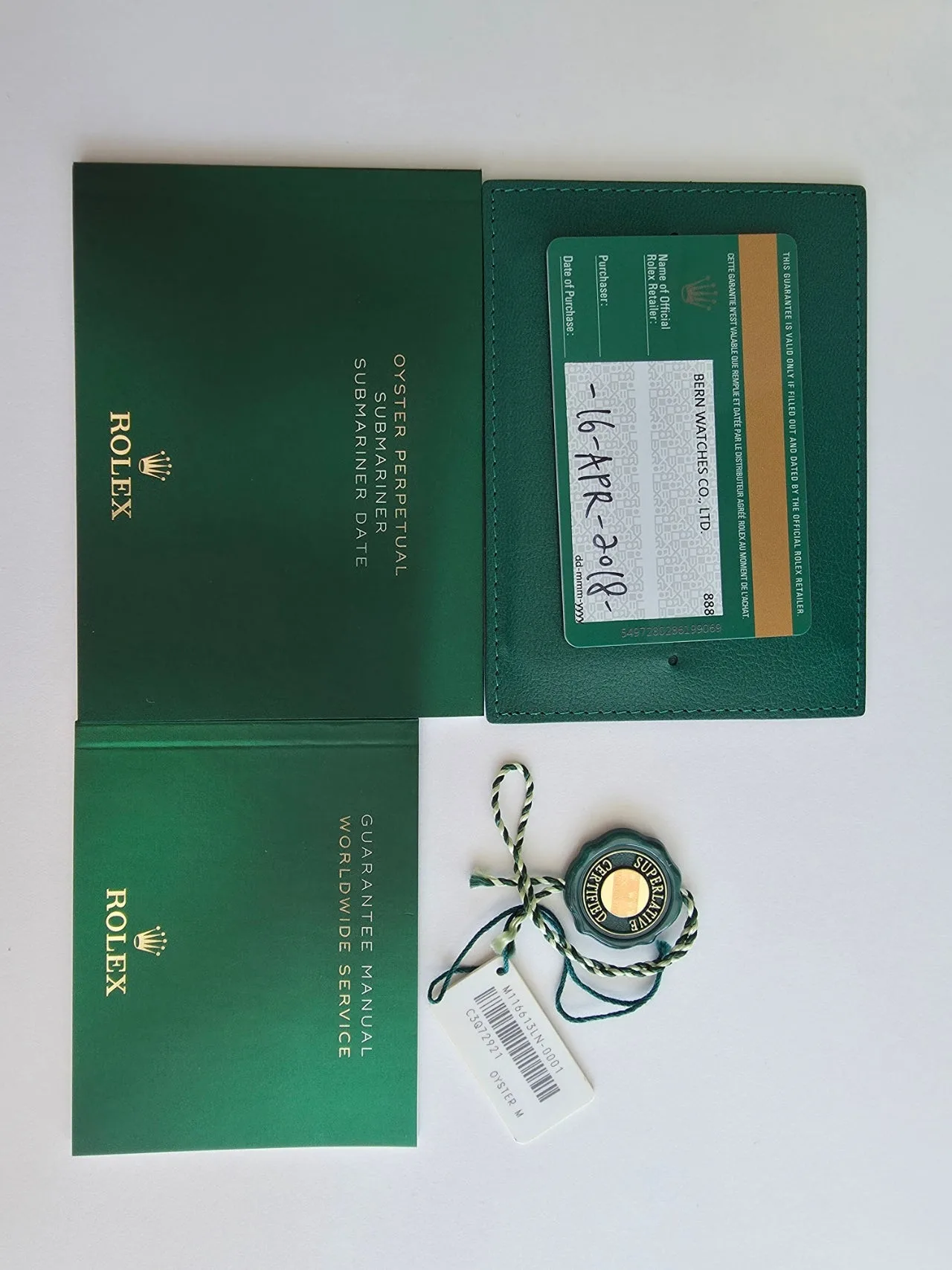 롤렉스 서브마리너 흑콤 126613LN 2018 사진 2
