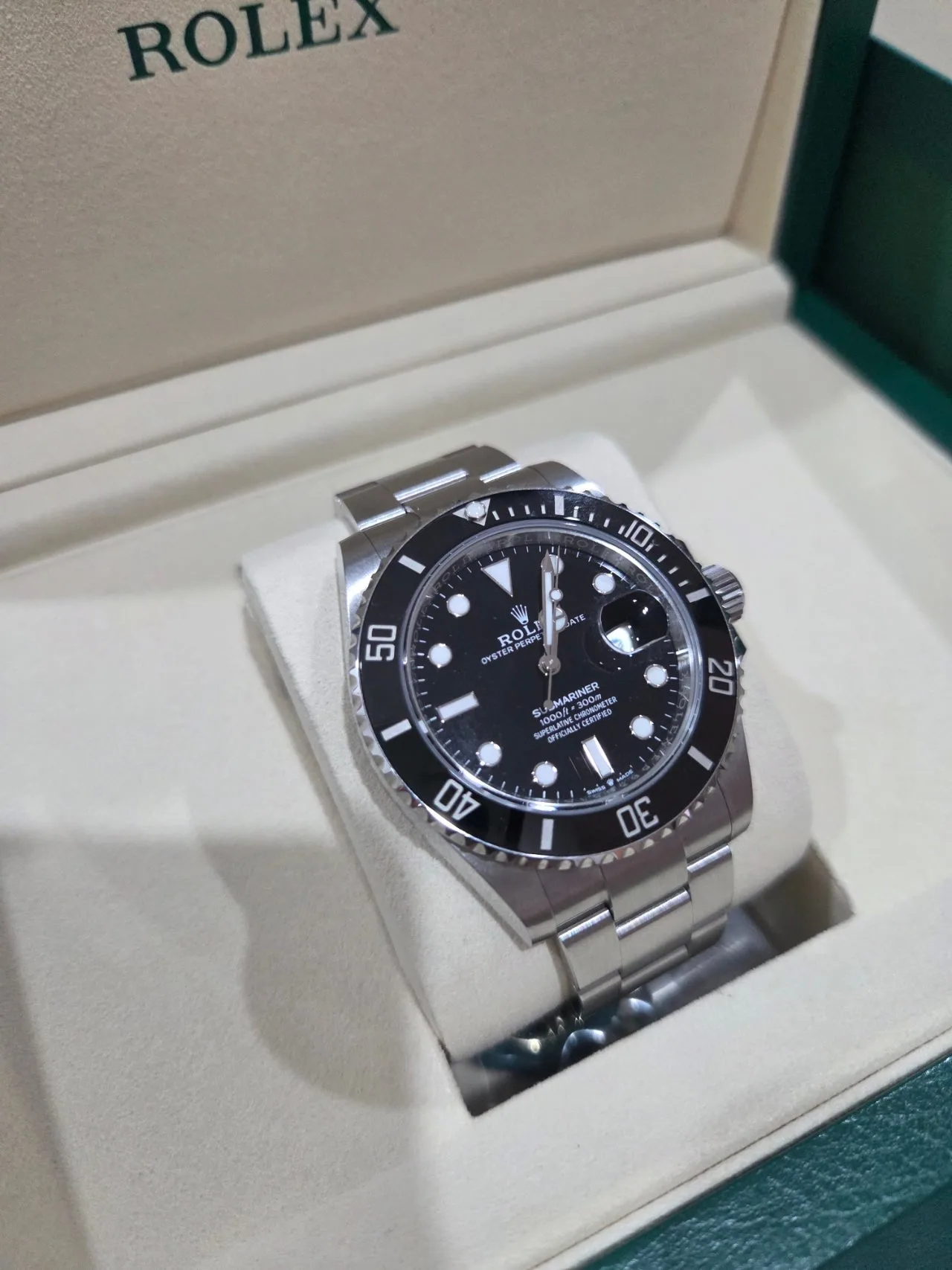 롤렉스 서브마리너 블랙 데이트 126610LN 2025 사진 6
