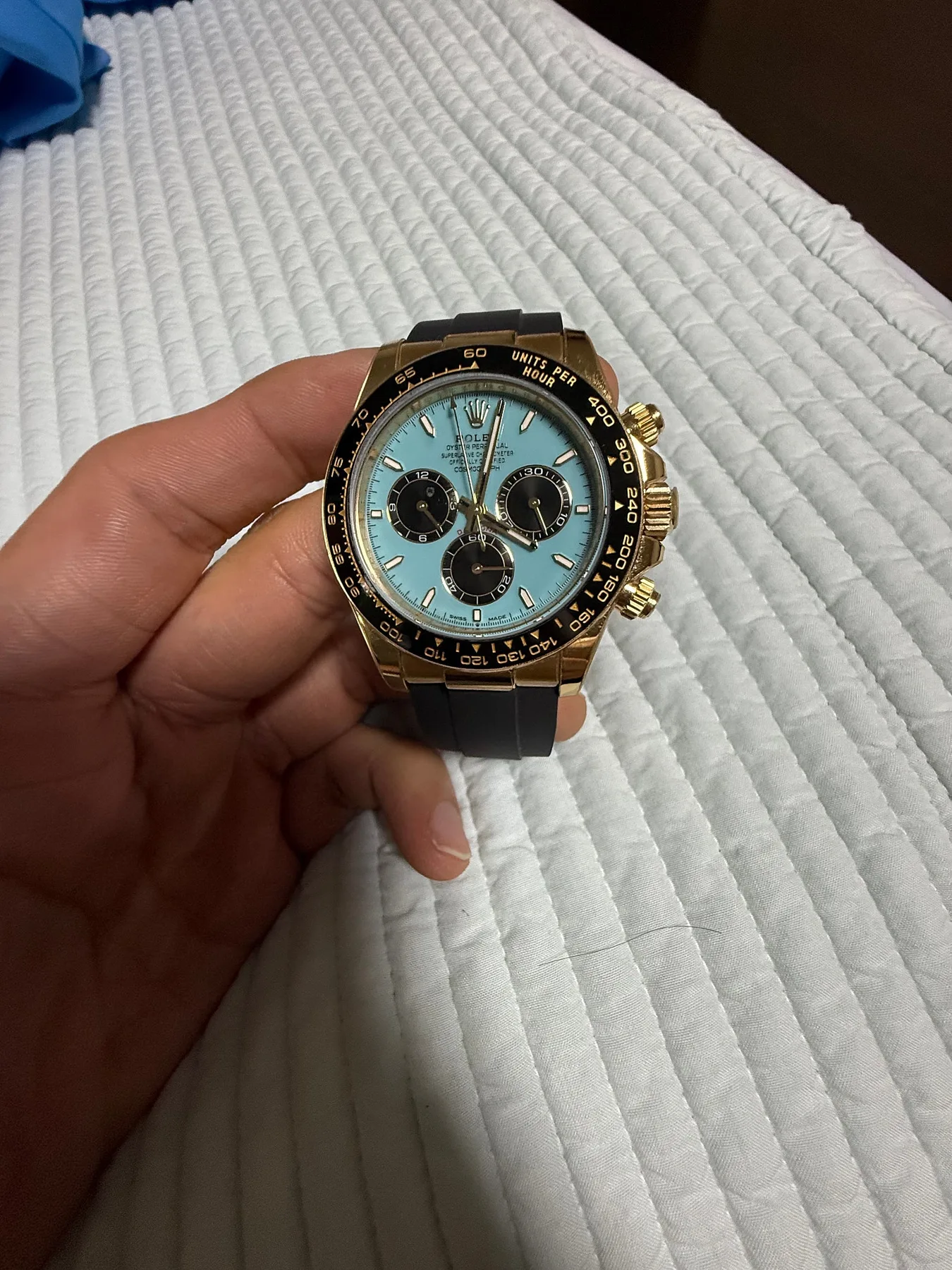 롤렉스 데이토나 터콰이즈40mm 126518LN 2025 사진 7