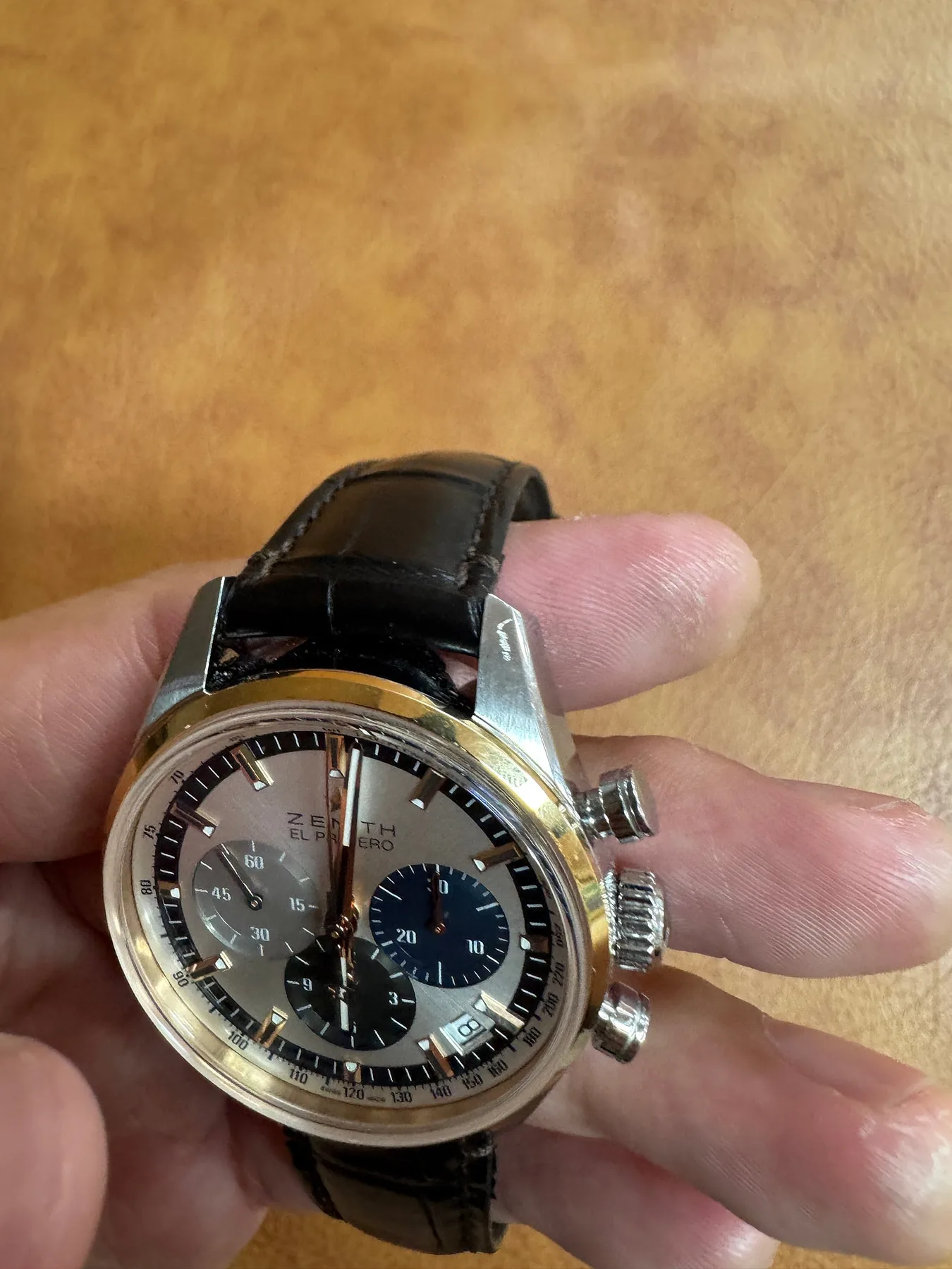 제니스 엘프리메로 38mm 콤비 2018 사진 2