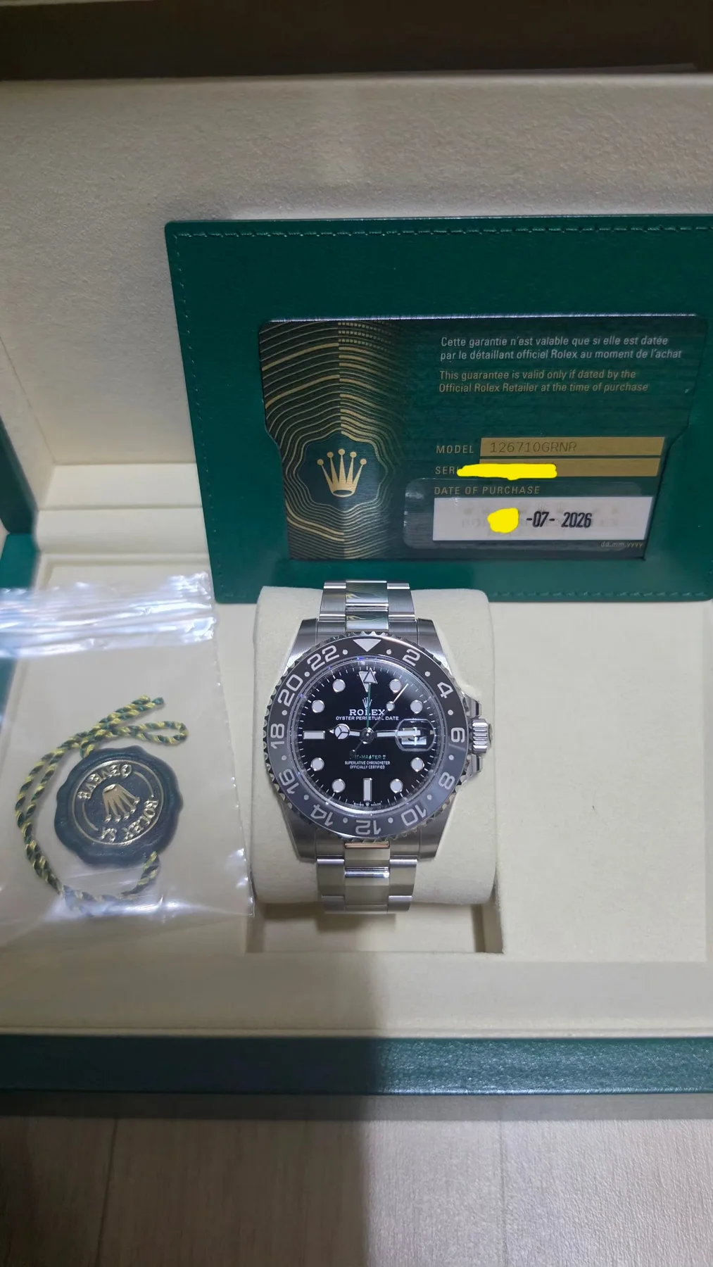 롤렉스 GMT 마스터 2 웨인맨 2026 사진 1