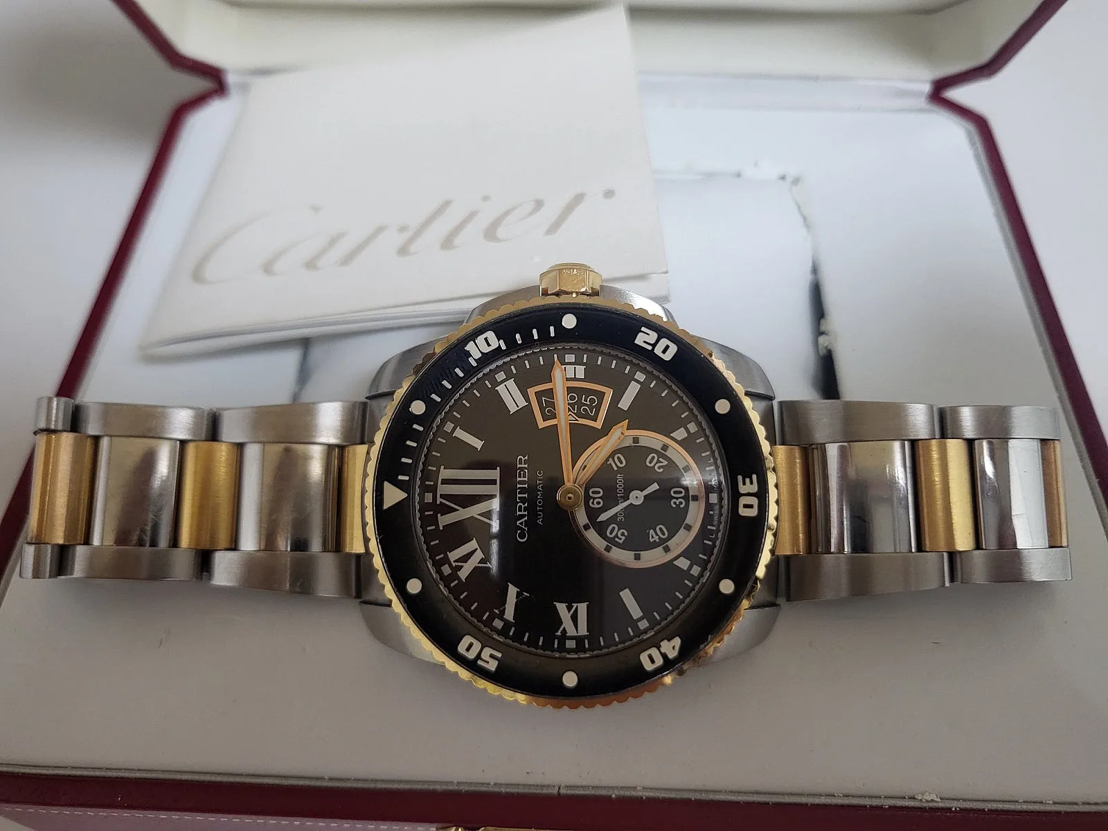까르띠에 드 다이버 콤비 42mm W7100054 2016 사진 2