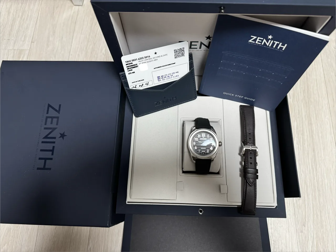 제니스 파일럿 40mm 민트급 2025 사진 8