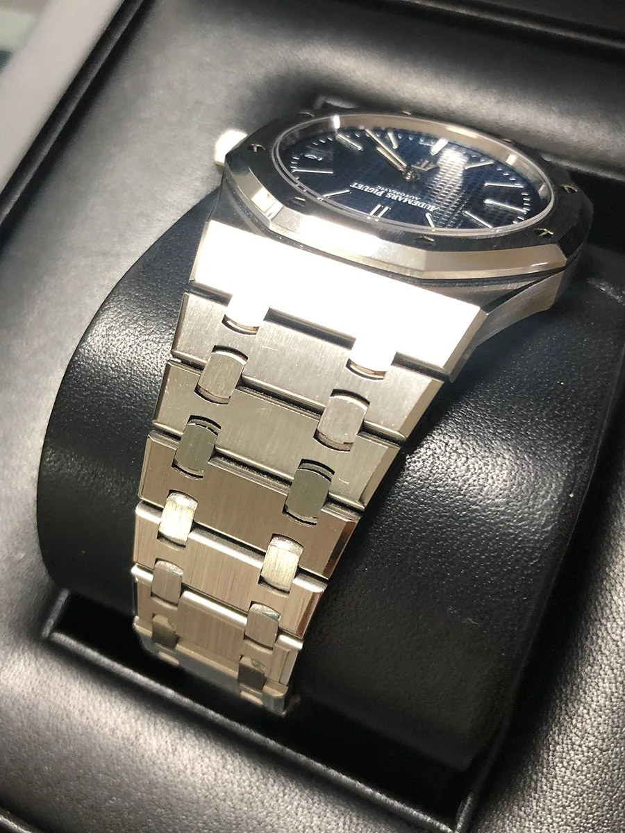 오데마피게 로얄 오크39 점보 엑스트라 씬 16202ST 신형 점보 스틸 청판 2024 사진 2