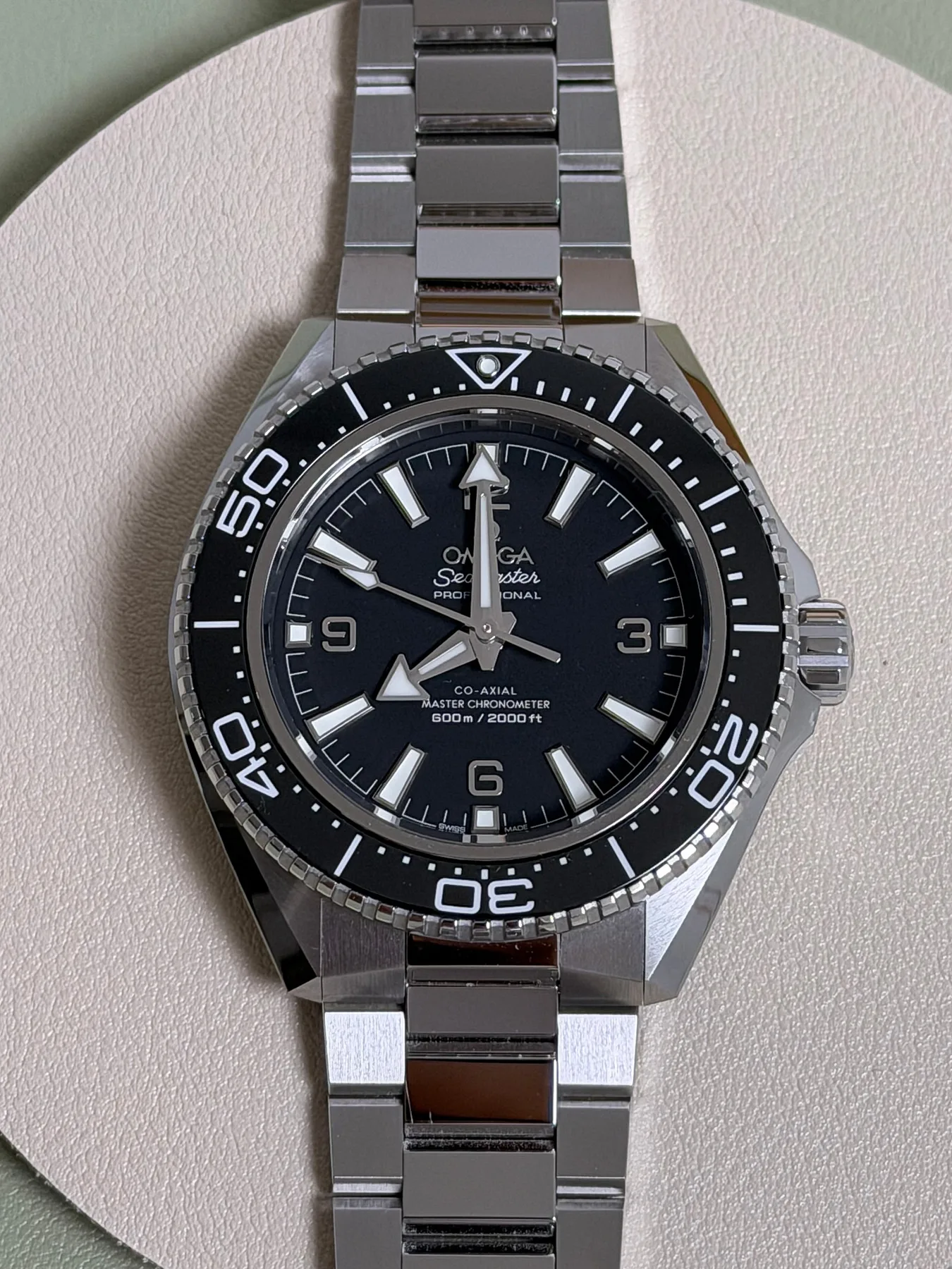 오메가 씨마스터 플래닛오션 600M 42mm 스틸 2026 사진 3