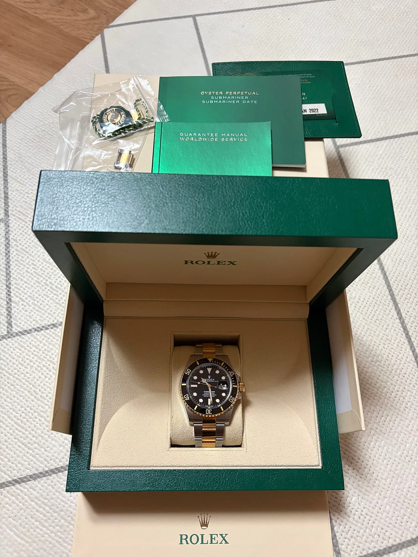 롤렉스 서브마리너 41mm 콤비 126613LN 2022 사진 5