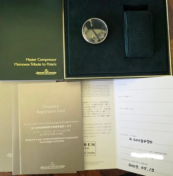 예거르쿨트르 폴라리스 1968 한정판 Q2008470 풀세트 2009 사진 6