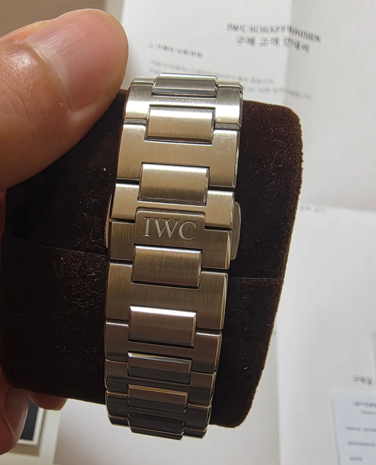 IWC 인제니어 40 흰판 2026 사진 5