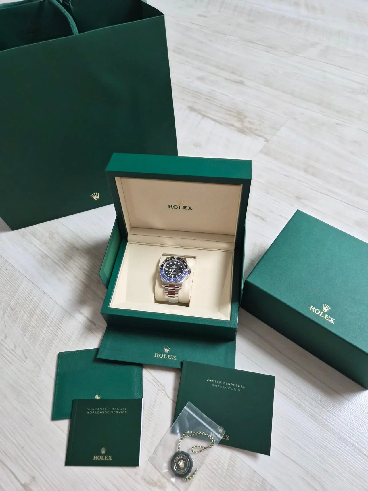 롤렉스 GMT 마스터 2 배트맨 126710BLNR 2026 사진 1