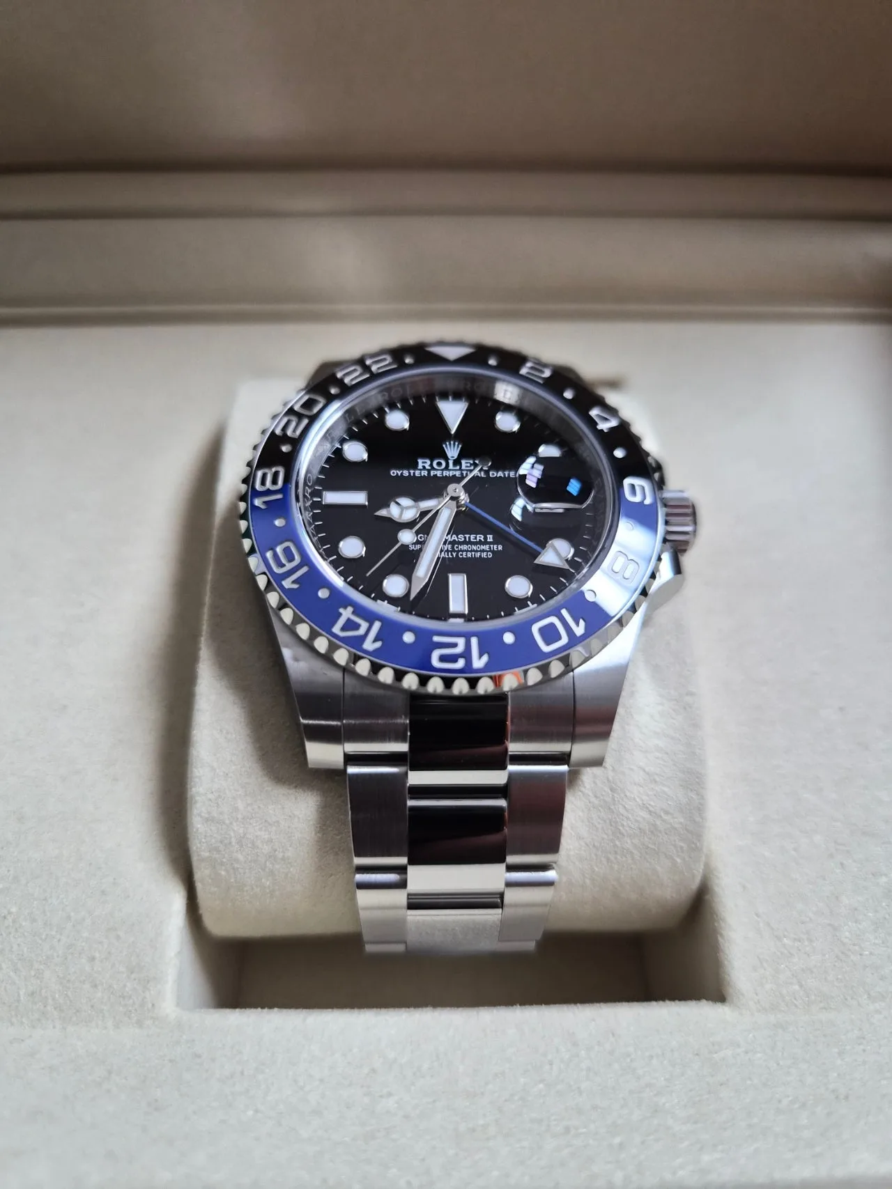 롤렉스 GMT 마스터 2 배트맨 126710BLNR 2026 사진 8