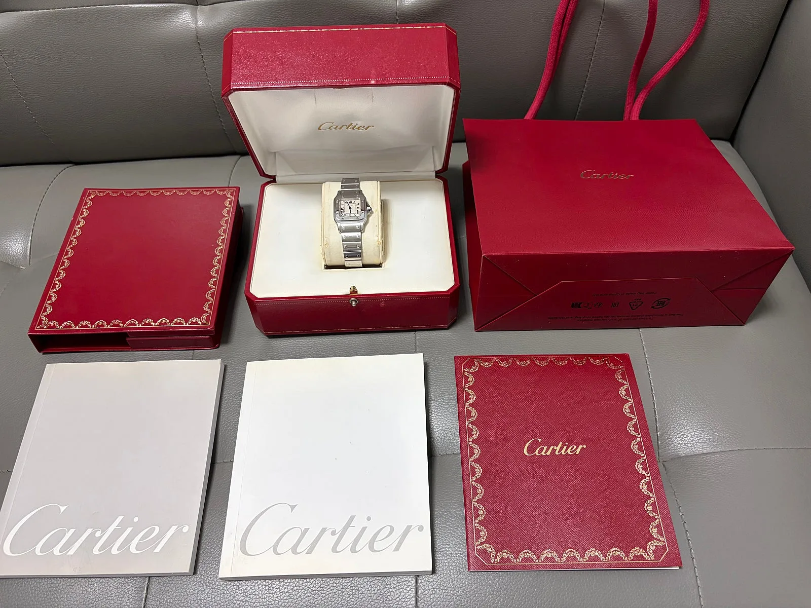 까르띠에 산토스 갈베 스몰 2004 사진 4