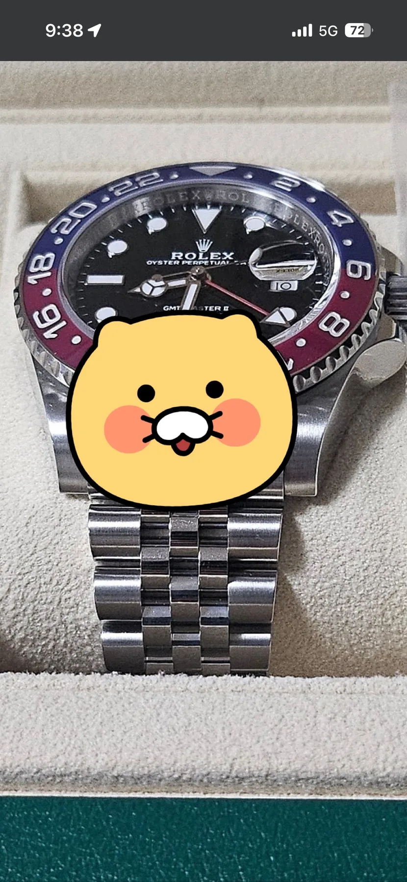 롤렉스 지엠티2 펩시걸 126710BLRO 2021 사진 8