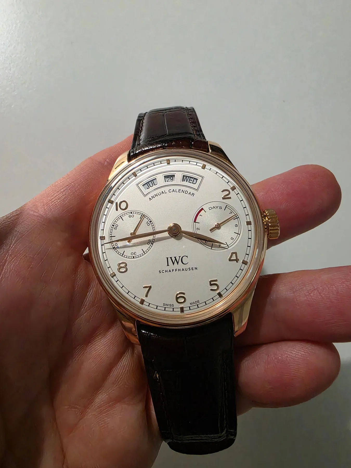 IWC 애뉴얼캘린더 금통 2017 사진 5