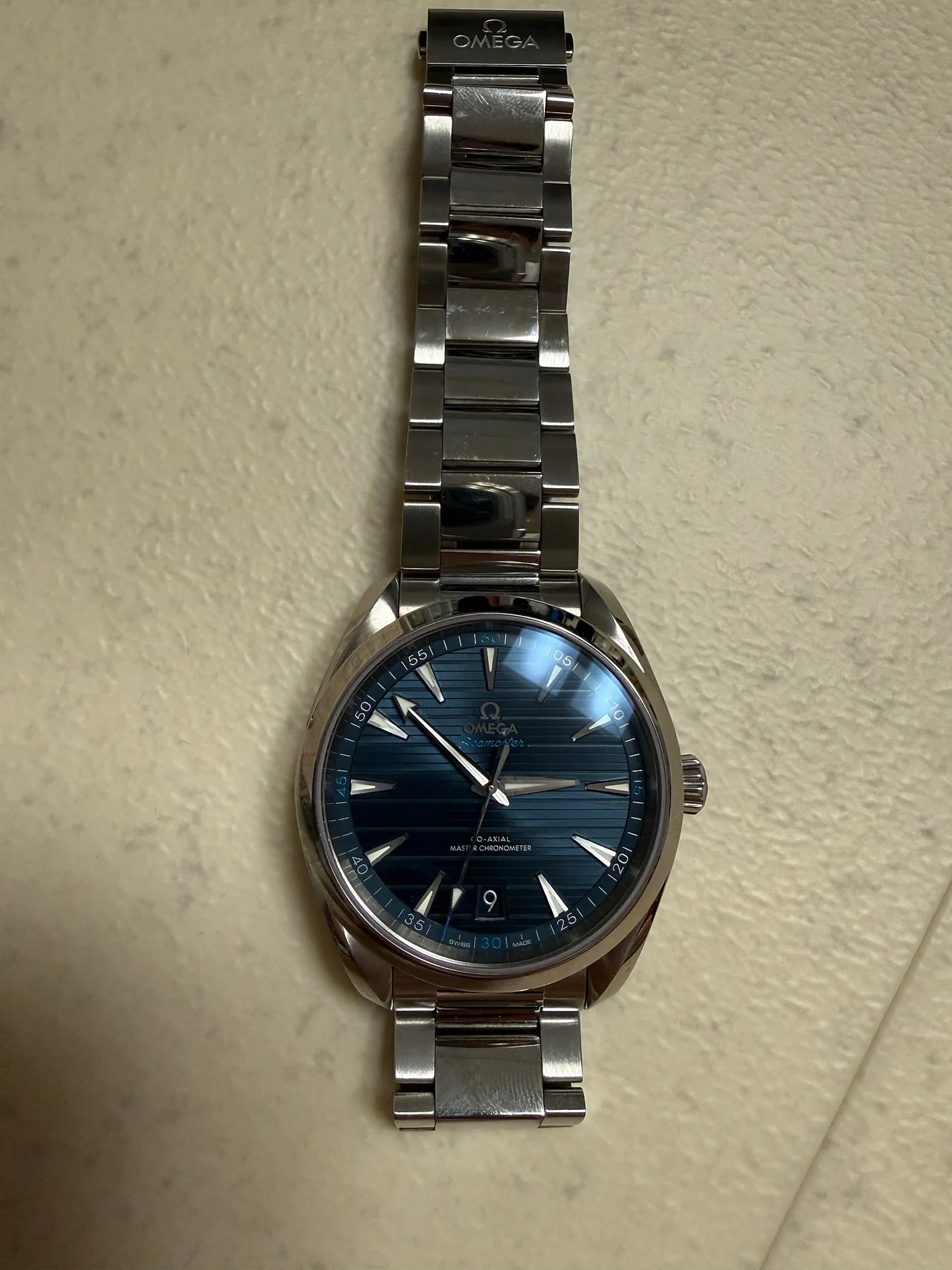 오메가 씨마스터 아쿠아테라 청판 41mm 2019 사진 1