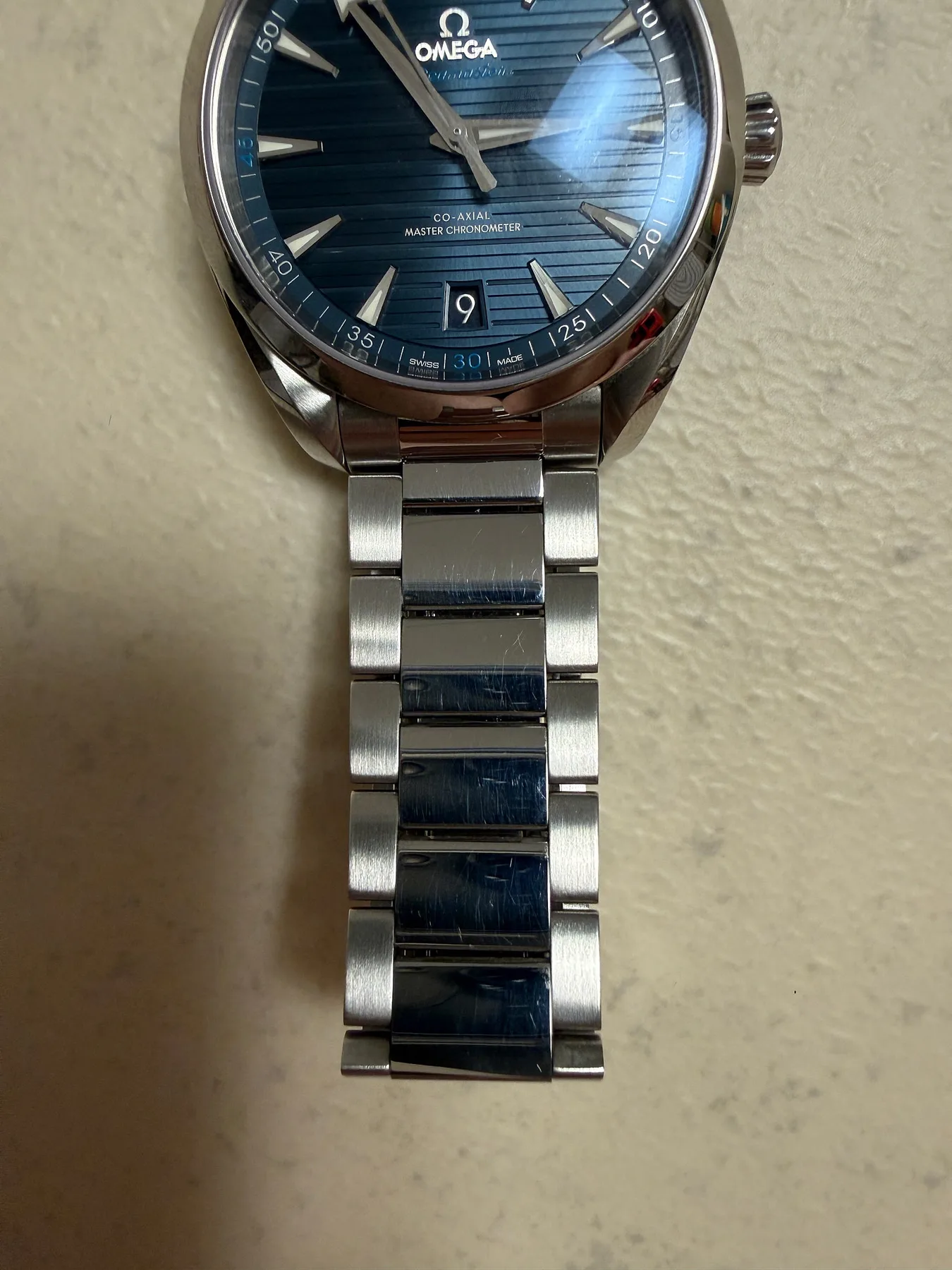 오메가 씨마스터 아쿠아테라 청판 41mm 2019 사진 3