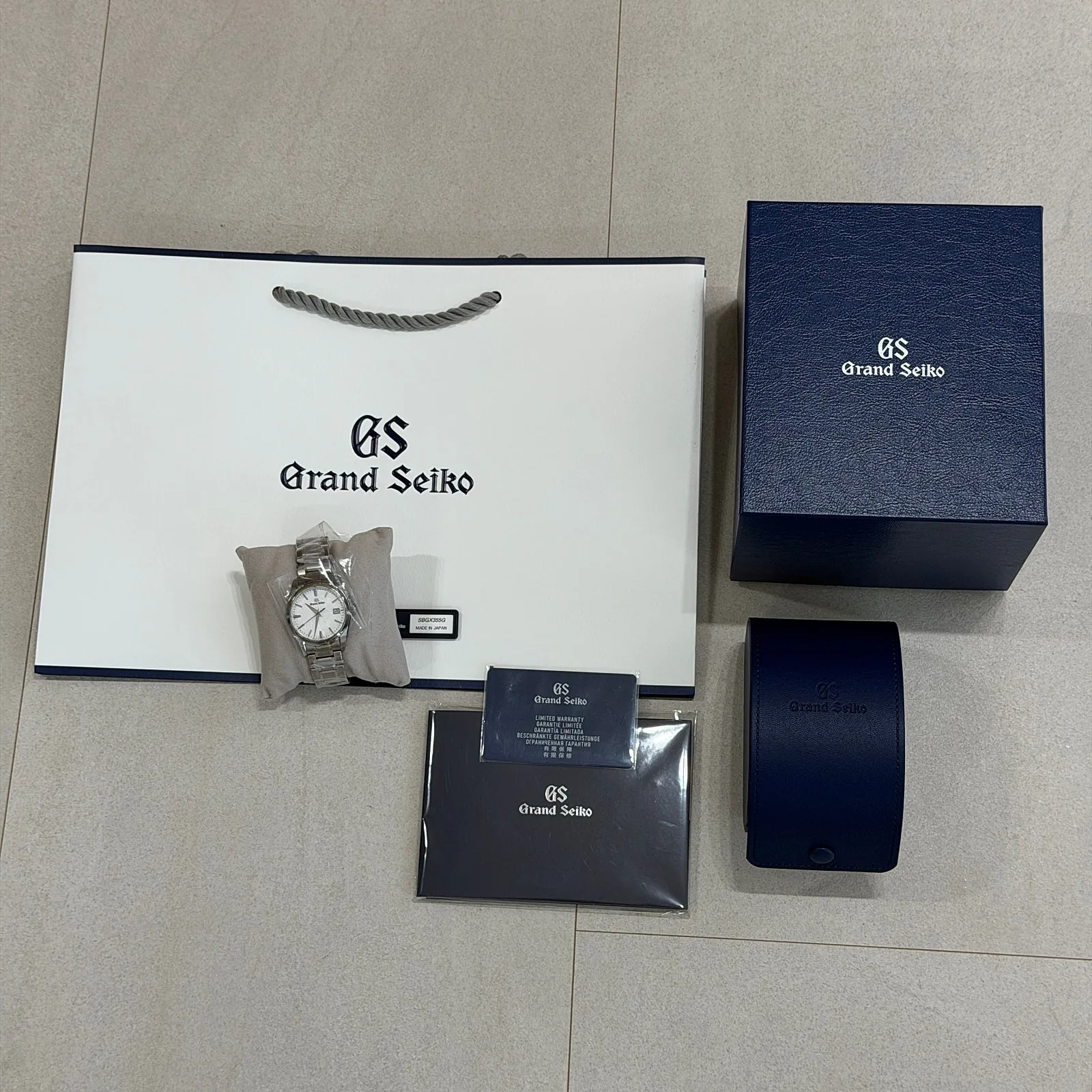 그랜드세이코 SBGX355 눈송이 2026 사진 2