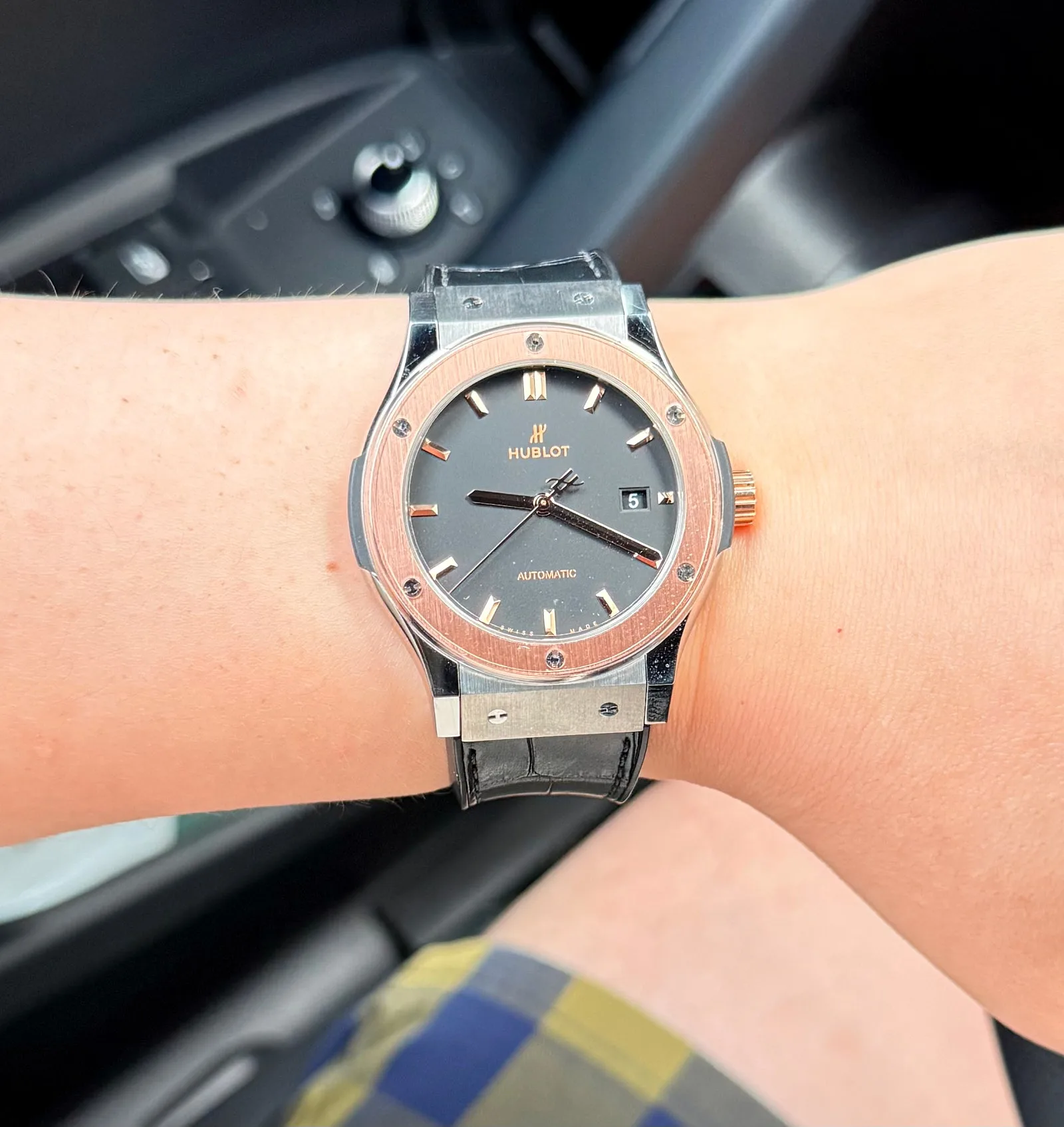위블로 클래식 퓨전 티타늄 18K 로즈골드 콤비 42mm 2022 사진 2