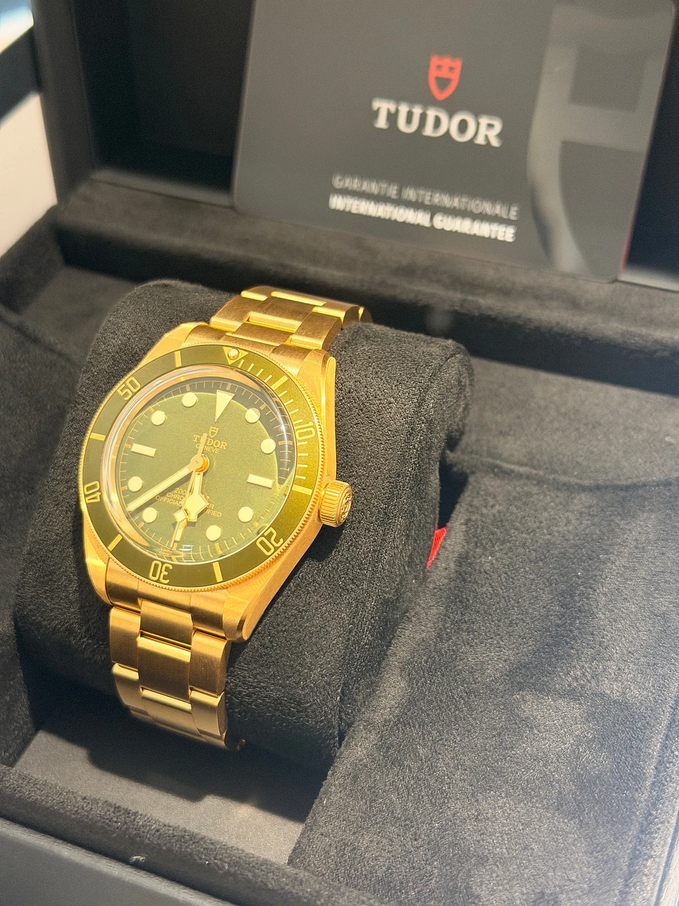 튜더 블랙 베이 58 18k 금통 39mm 2026 사진 3