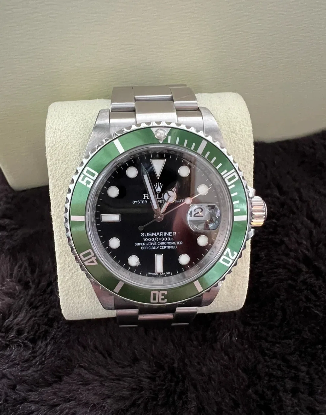 롤렉스 서브마리너 커밋 그린 40mm 2008 사진 2