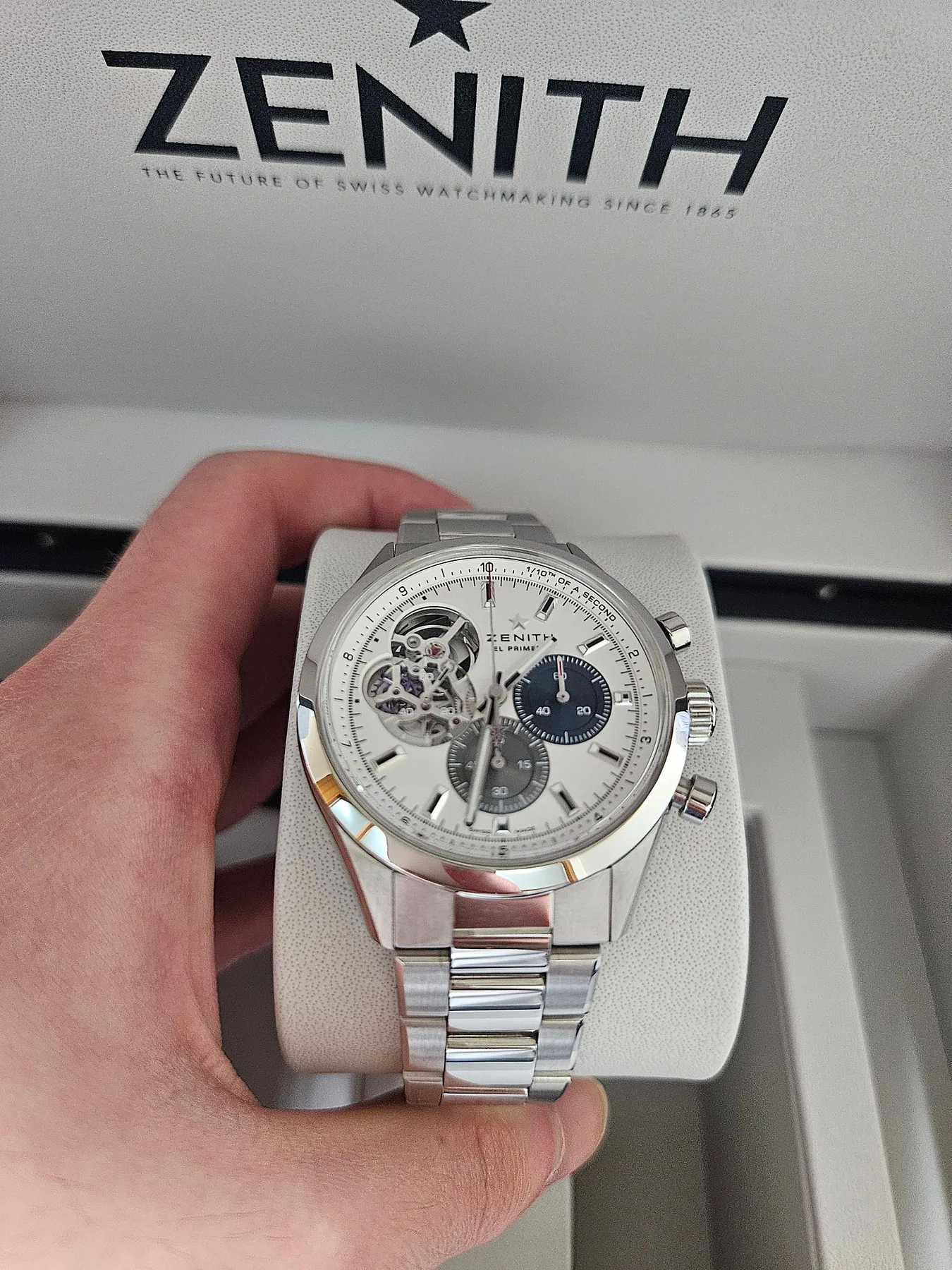 제니스 크로노마스터 오픈 신형 39mm 2025 사진 4