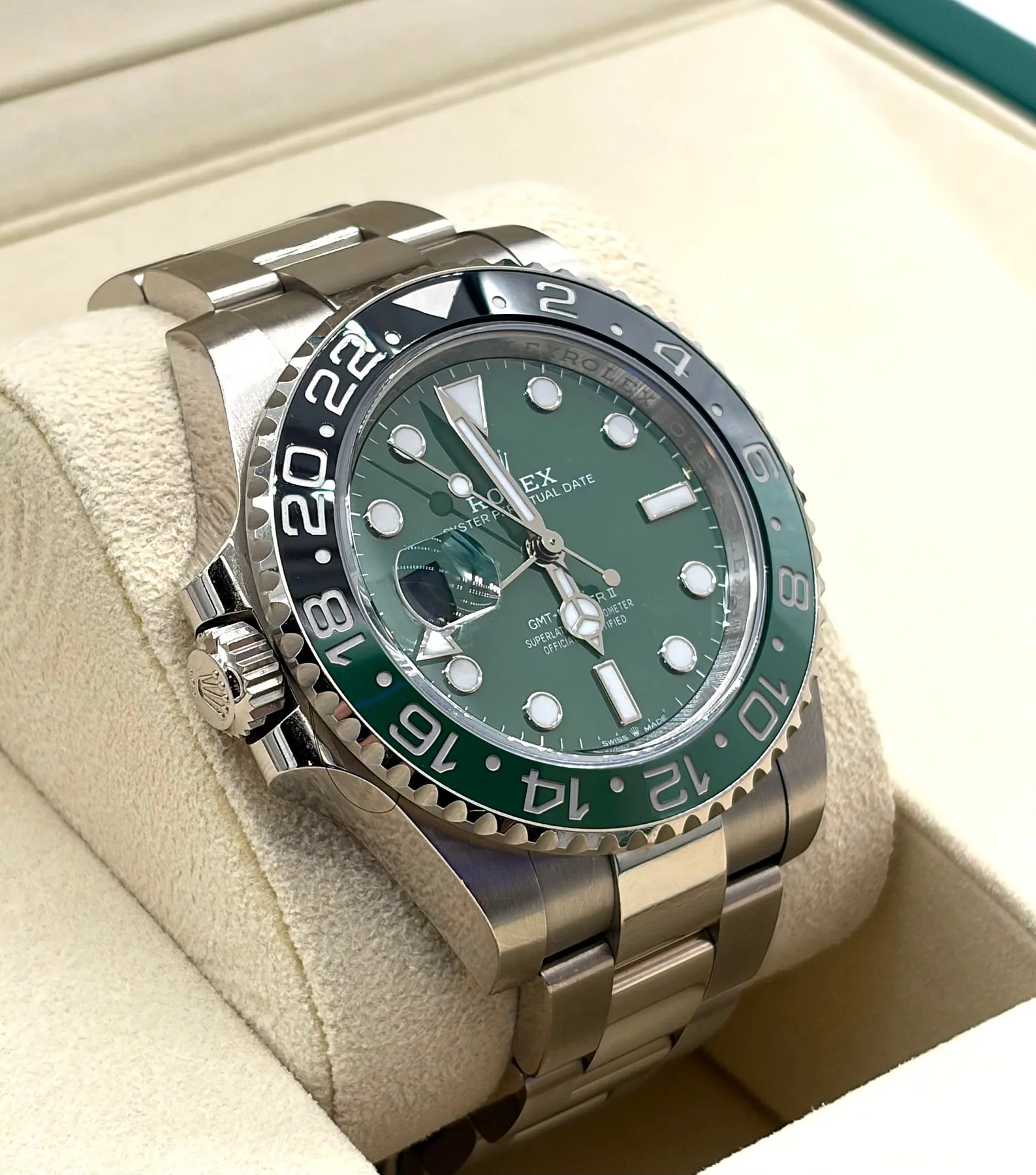 롤렉스 GMT마스터 II 화이트 골드 40mm 2025 사진 5