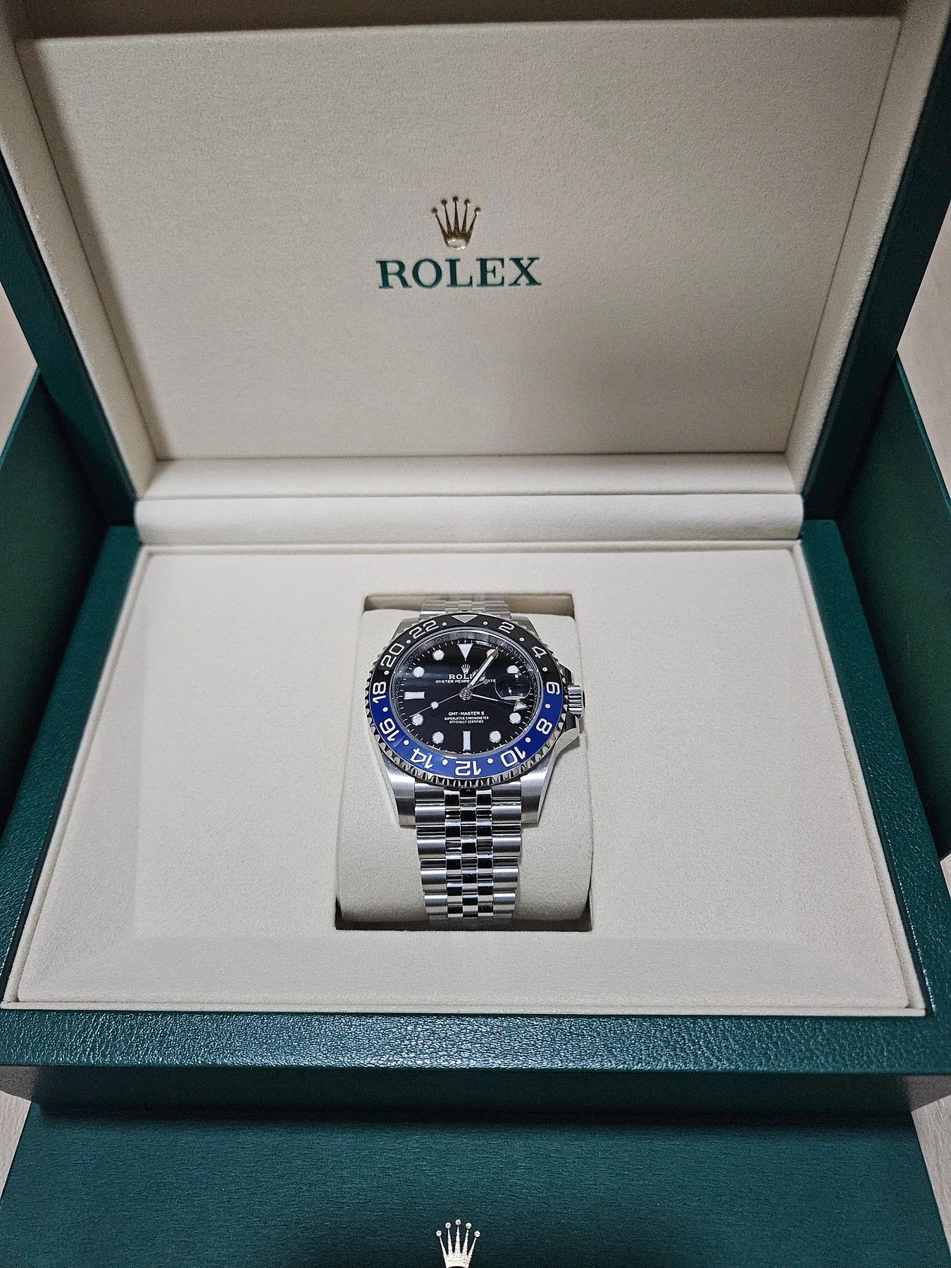 롤렉스 GMT-master2 배트걸 126710BLNR 2026 사진 1