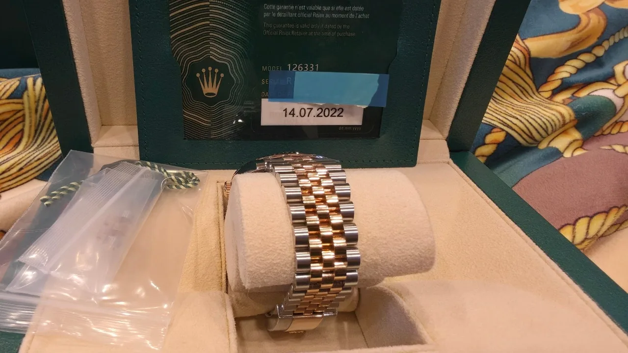 롤렉스 데이져스트 윔블던 로골 41mm 126331 2022 사진 4