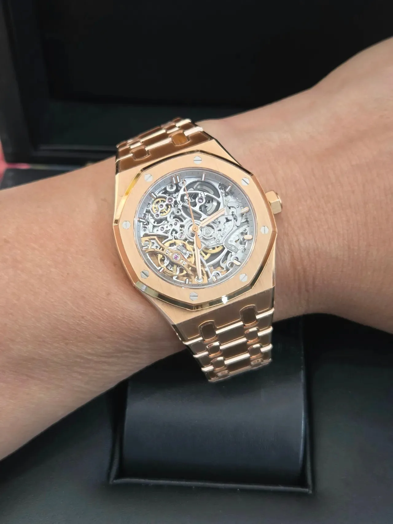 오데마피게 로얄오크 더블밸런스휠 금통 37mm 15467OR 2019 사진 6