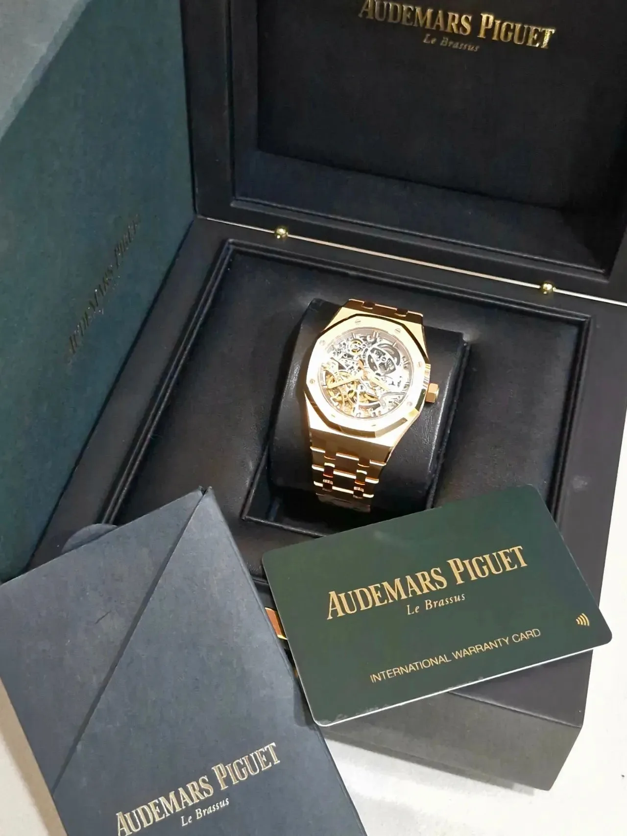 오데마피게 로얄오크 더블밸런스휠 금통 37mm 15467OR 2019 사진 7