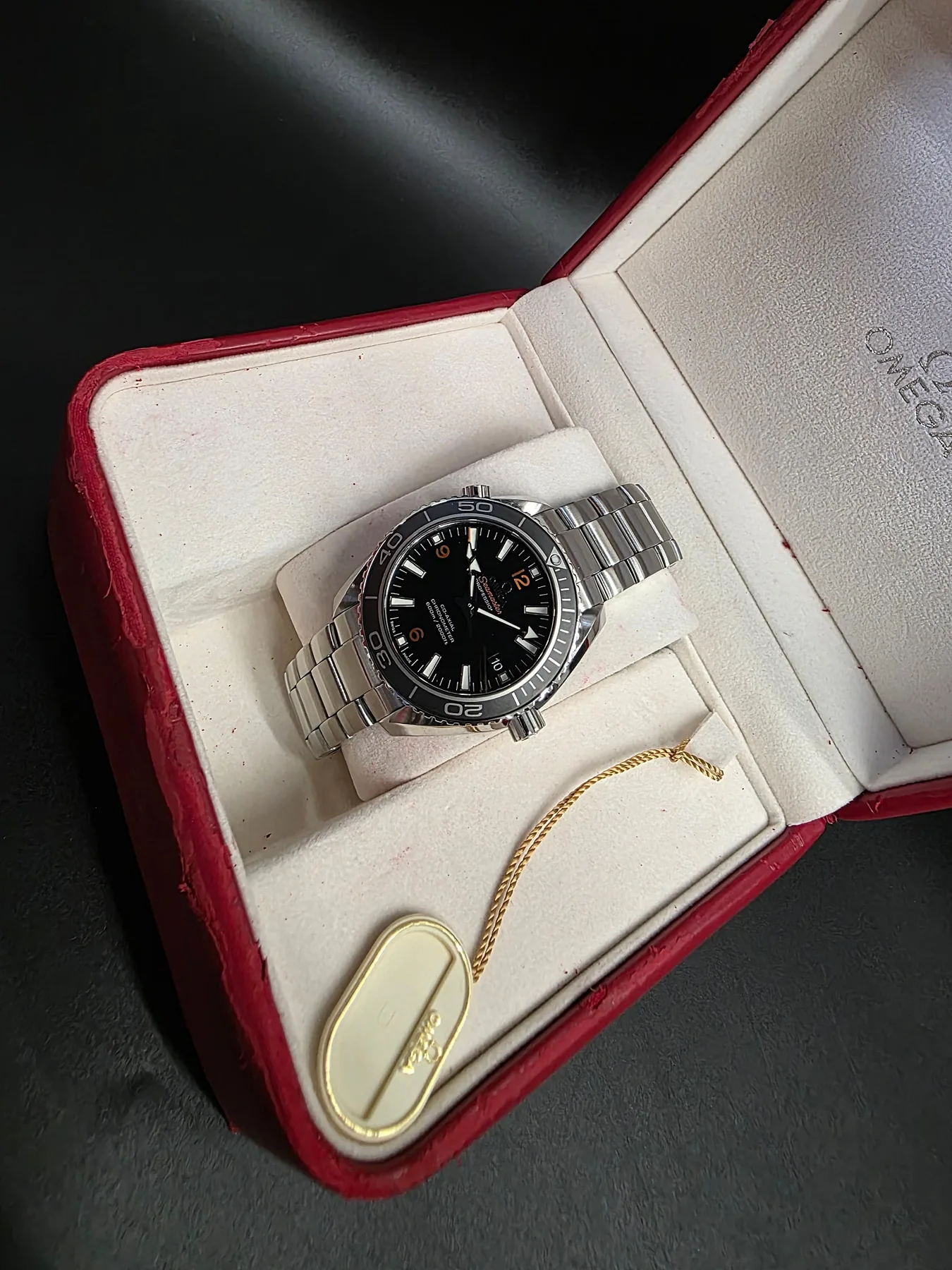 오메가 씨마스터 플래닛 오션 600M 42mm 블랙 스틸 2015 사진 2
