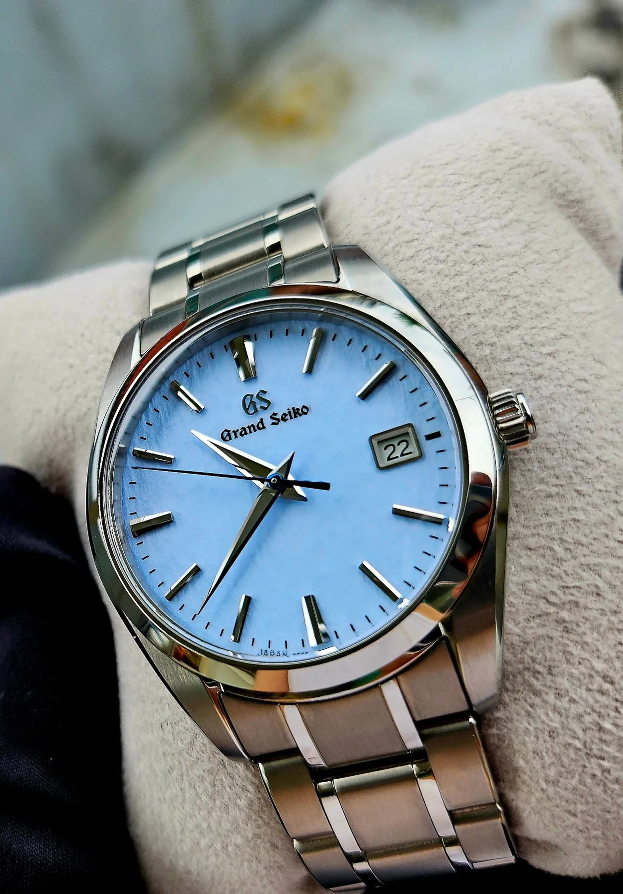 그랜드세이코 푸른눈송이 쿼츠 37mm SBGX357 2026 사진 2