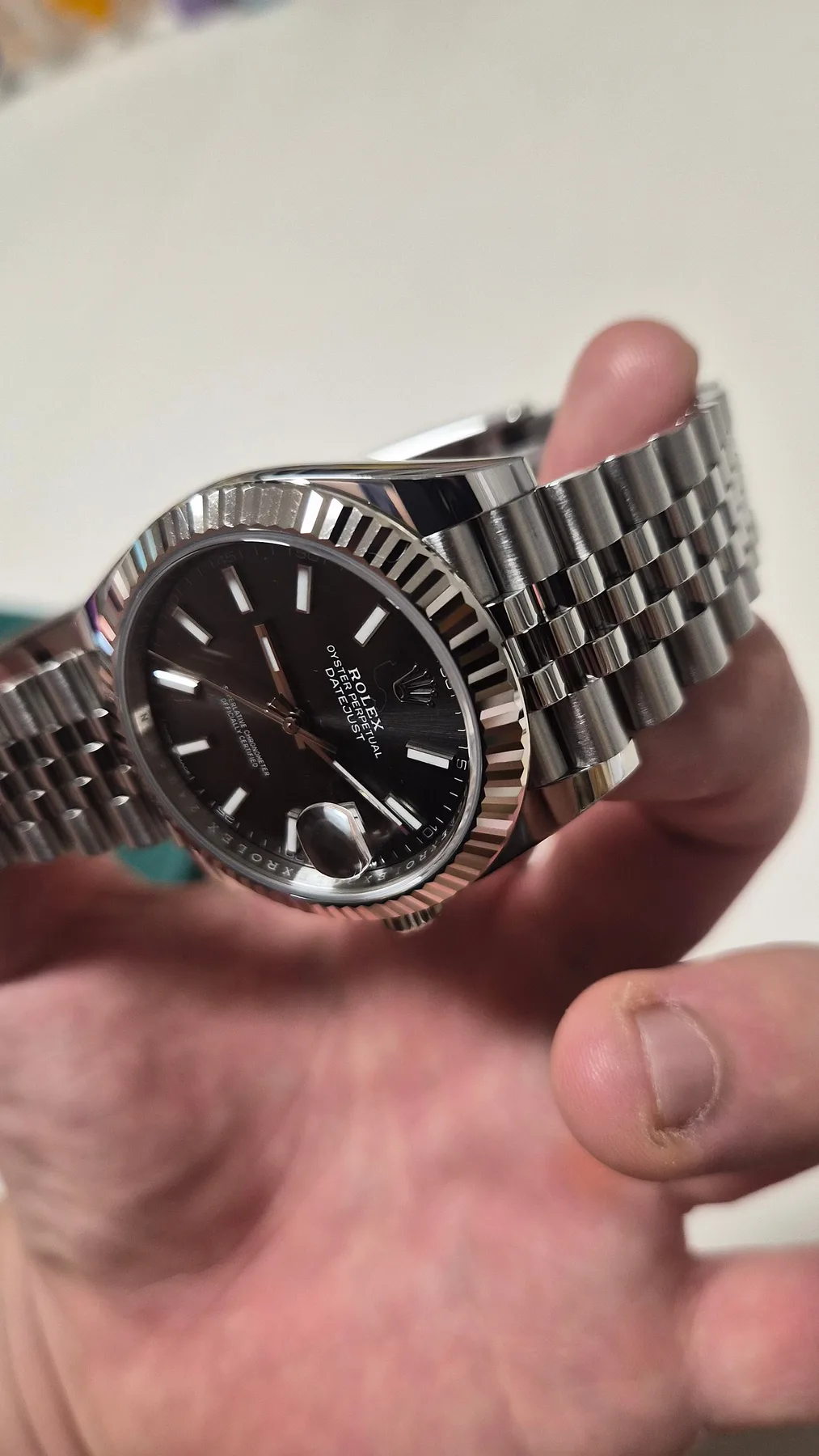 롤렉스 데이저스트 41mm 슬레이트바 2025년식 2025 사진 3