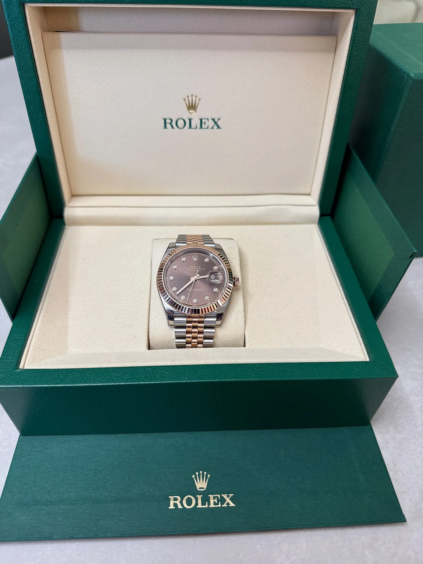 롤렉스 데이저스트 41mm 초코판 2025 사진 2