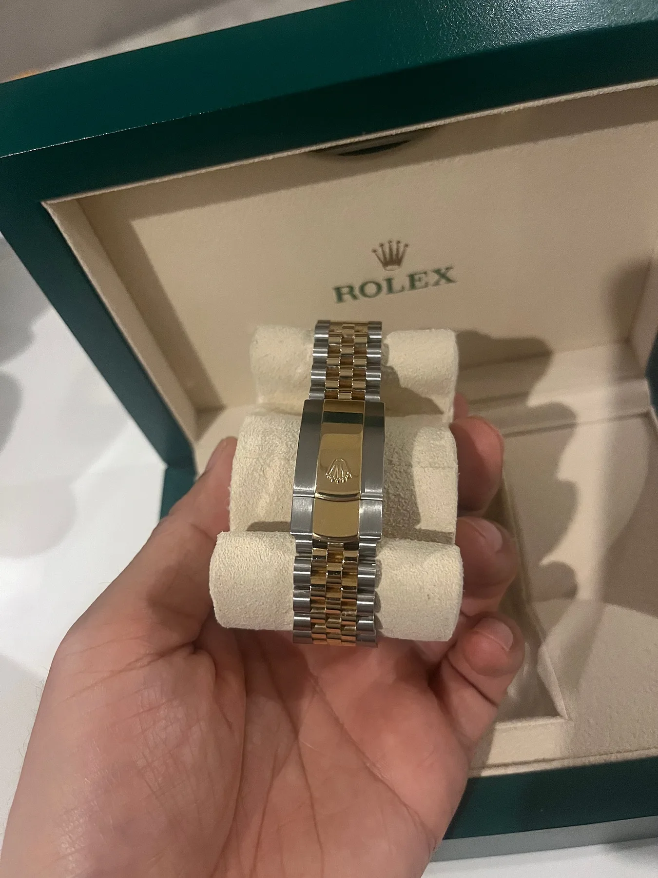 롤렉스 데이저스트 41mm 옐골 콤비 텐포 2019 사진 5