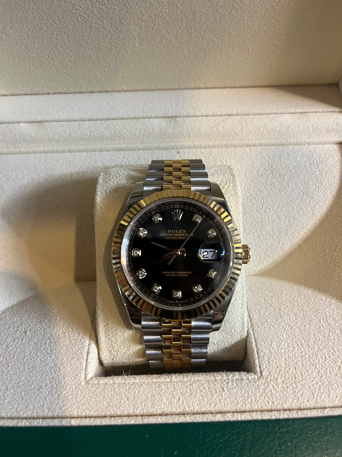 롤렉스 데이저스트 41mm 옐골 콤비 텐포 2019 사진 7