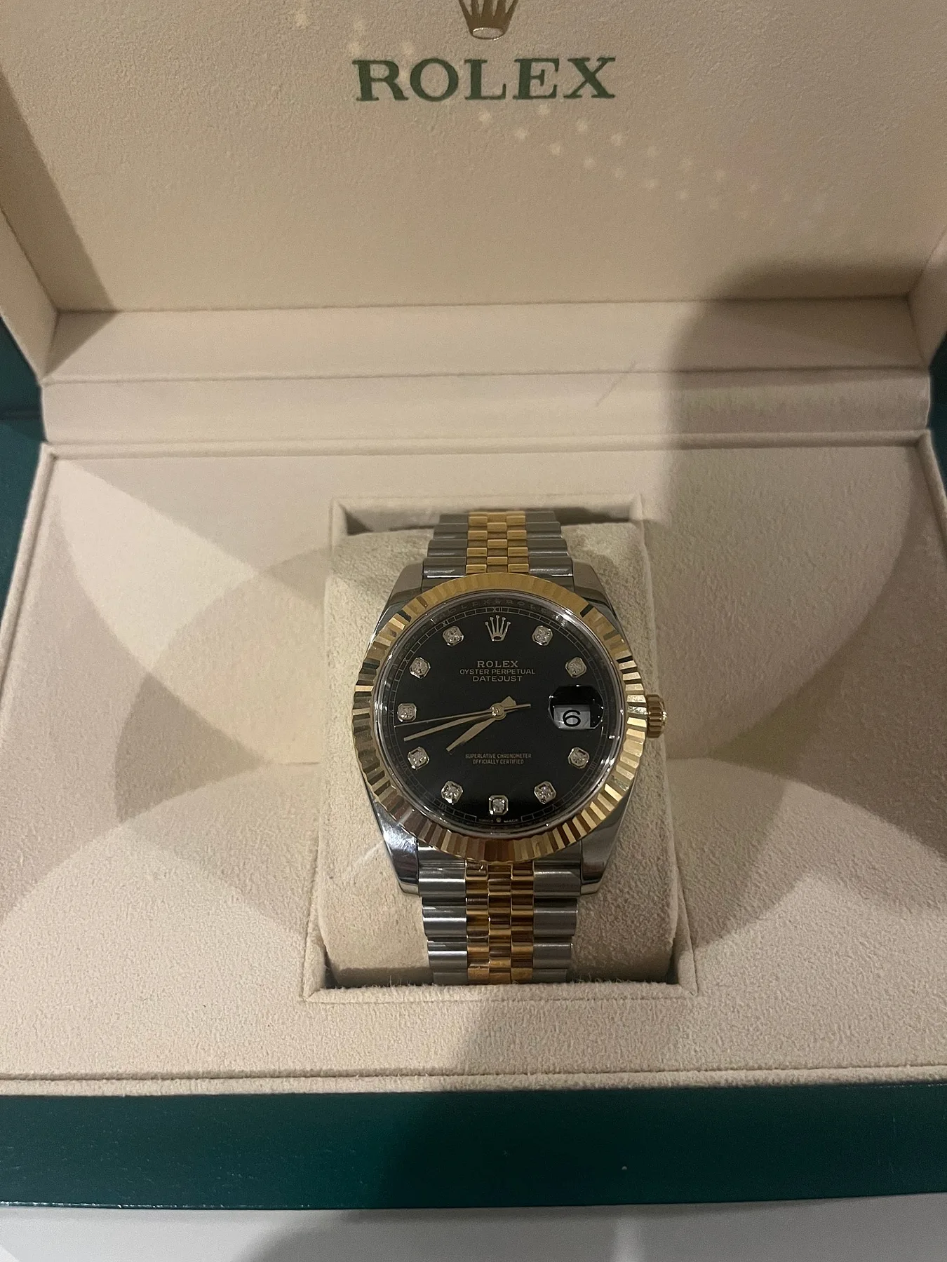 롤렉스 데이저스트 41mm 옐골 콤비 텐포 2019 사진 8