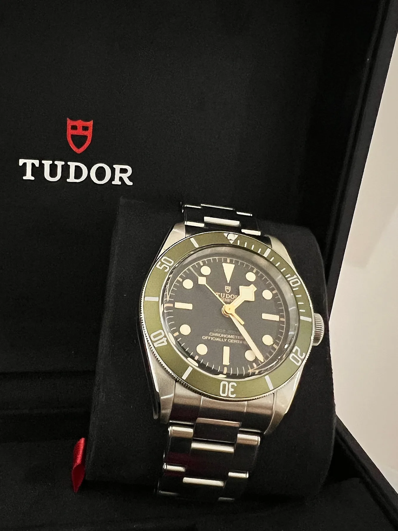 튜더 블랙베이 해롯 올리브 그린 2021 사진 2