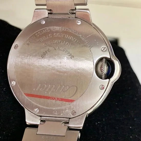 까르띠에 발롱블루 33mm 오토메틱 2016 사진 6
