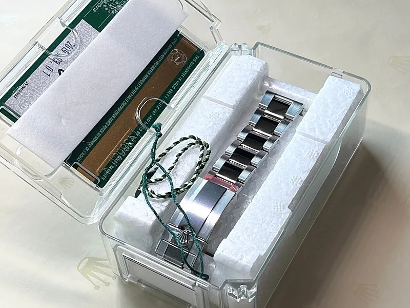 롤렉스 GMT-MASTER ll 베트맨 미사용(NOS) 팩토리풀셋 2019 사진 7
