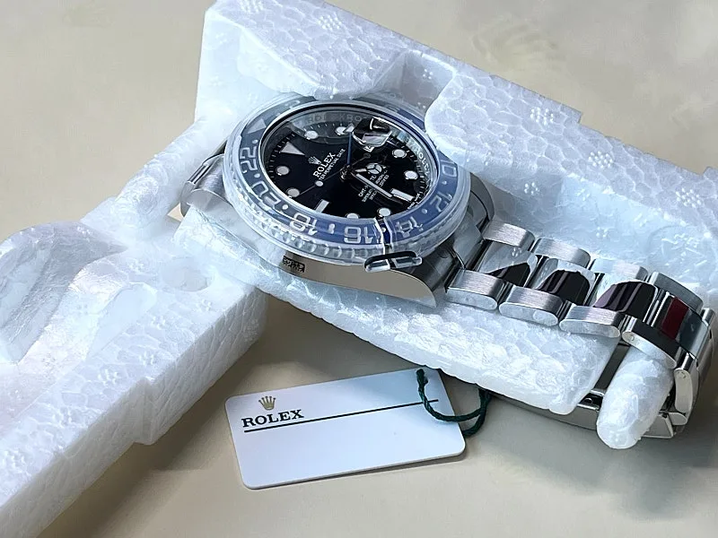 롤렉스 GMT-MASTER ll 베트맨 미사용(NOS) 팩토리풀셋 2019 사진 8
