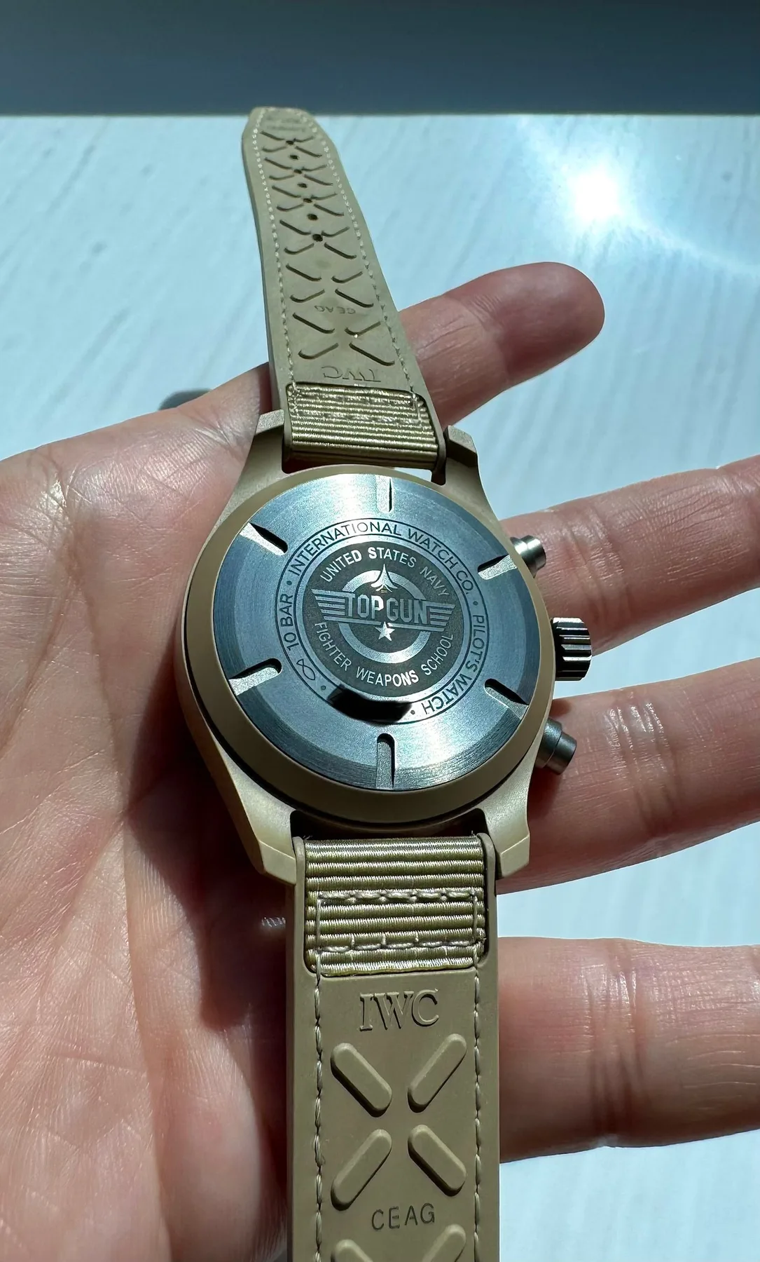 IWC 탑건 모하비 데저트 41mm 크로노그래프 2023 사진 5