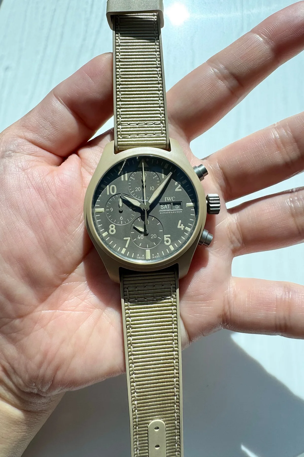 IWC 탑건 모하비 데저트 41mm 크로노그래프 2023 사진 7