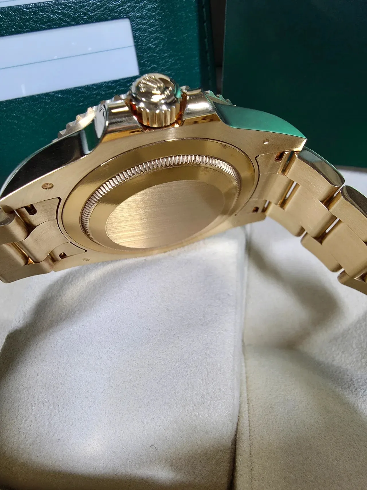 롤렉스 GMT-Master II 116718LN 녹금 2016 사진 4