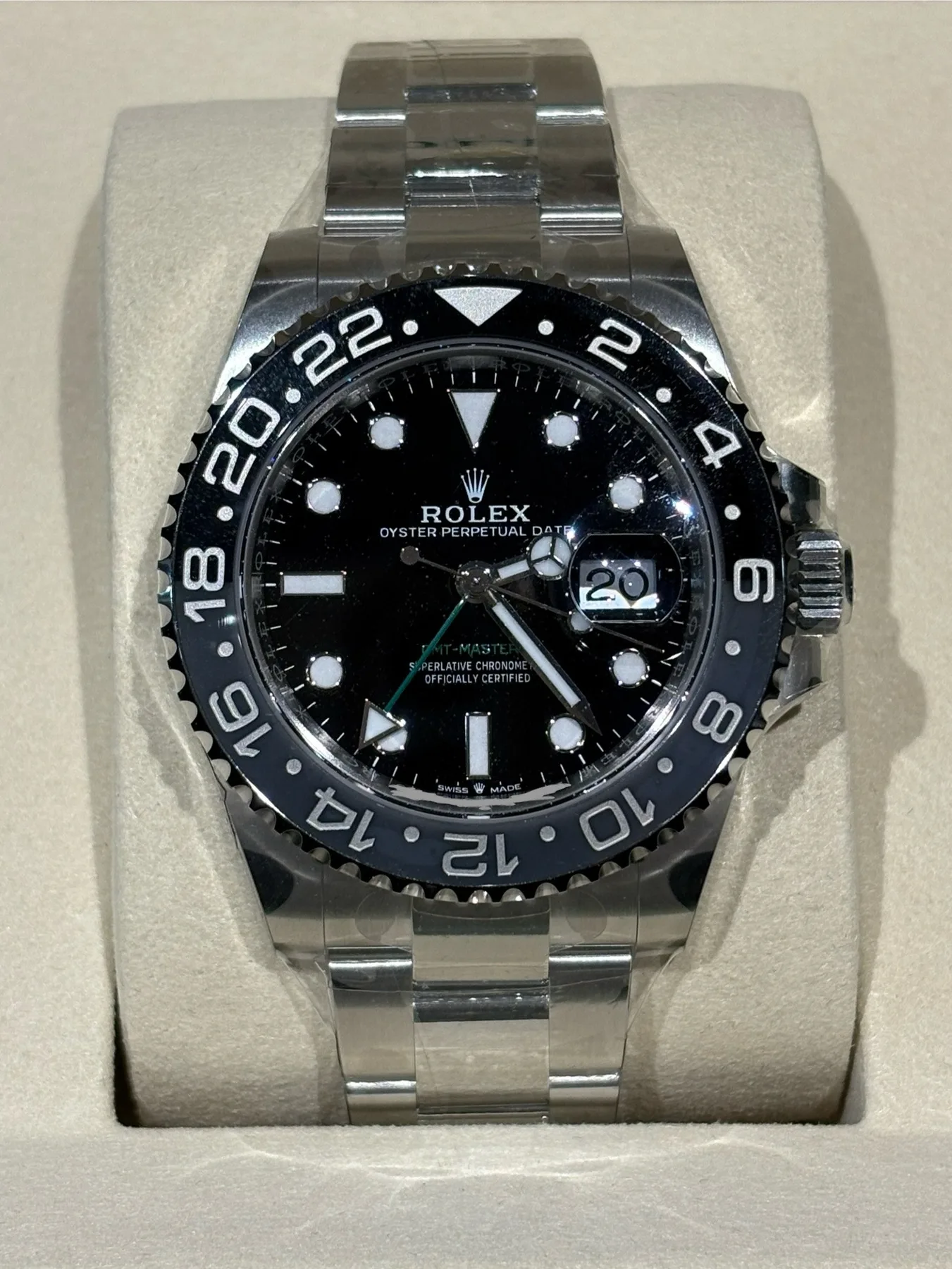 롤렉스 GMT 마스터 II 웨인맨 블랙 오이스터 126710 GRNR 2025 사진 6